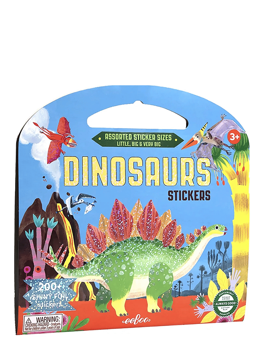 Eeboo - Sticker Book - Dinosaurs - kleebised - multi - 0