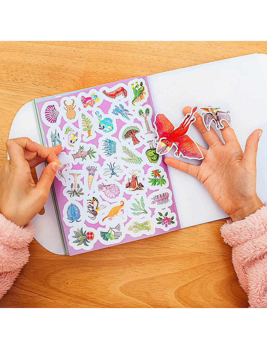 Eeboo - Sticker Book - Dinosaurs - kleebised - multi - 3