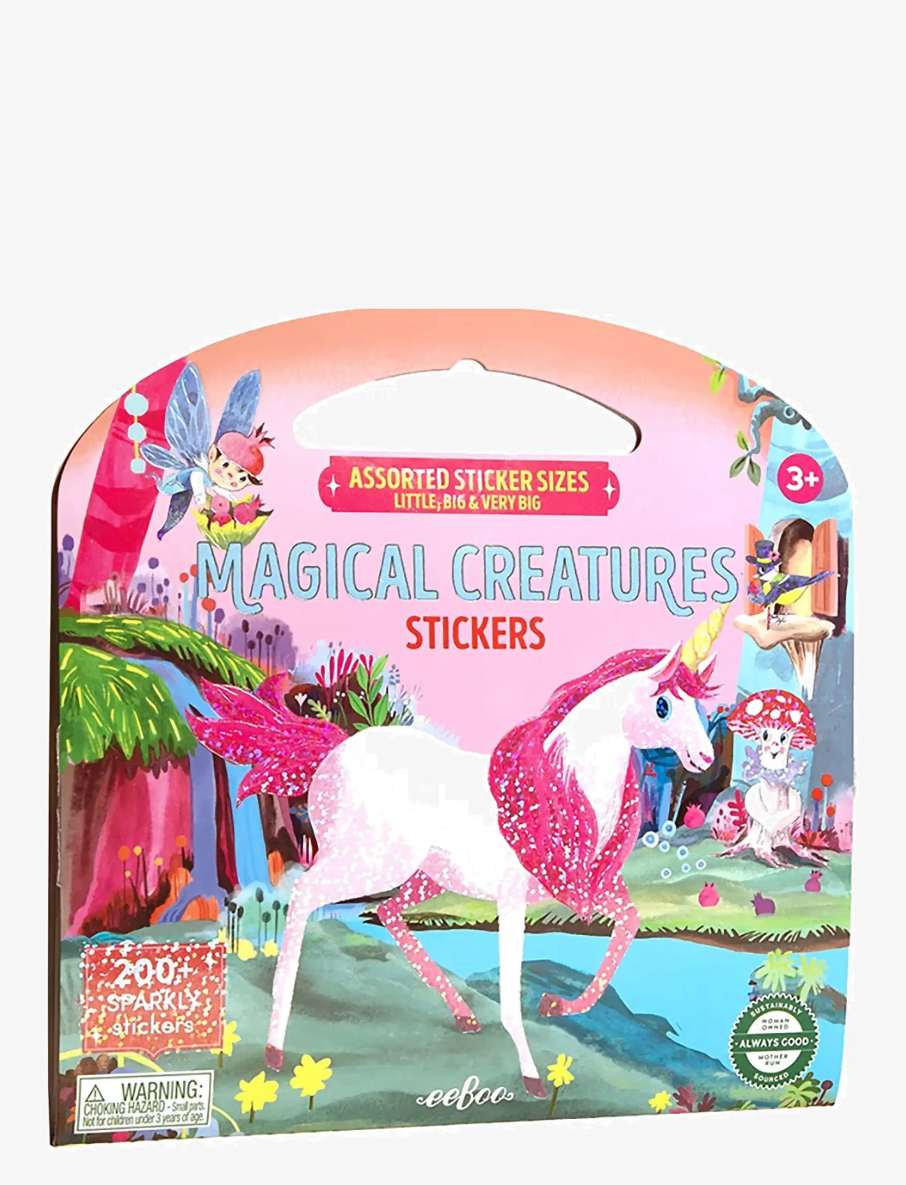 Eeboo - Sticker Book - Magical Creatures - lipdukai - multi - 1