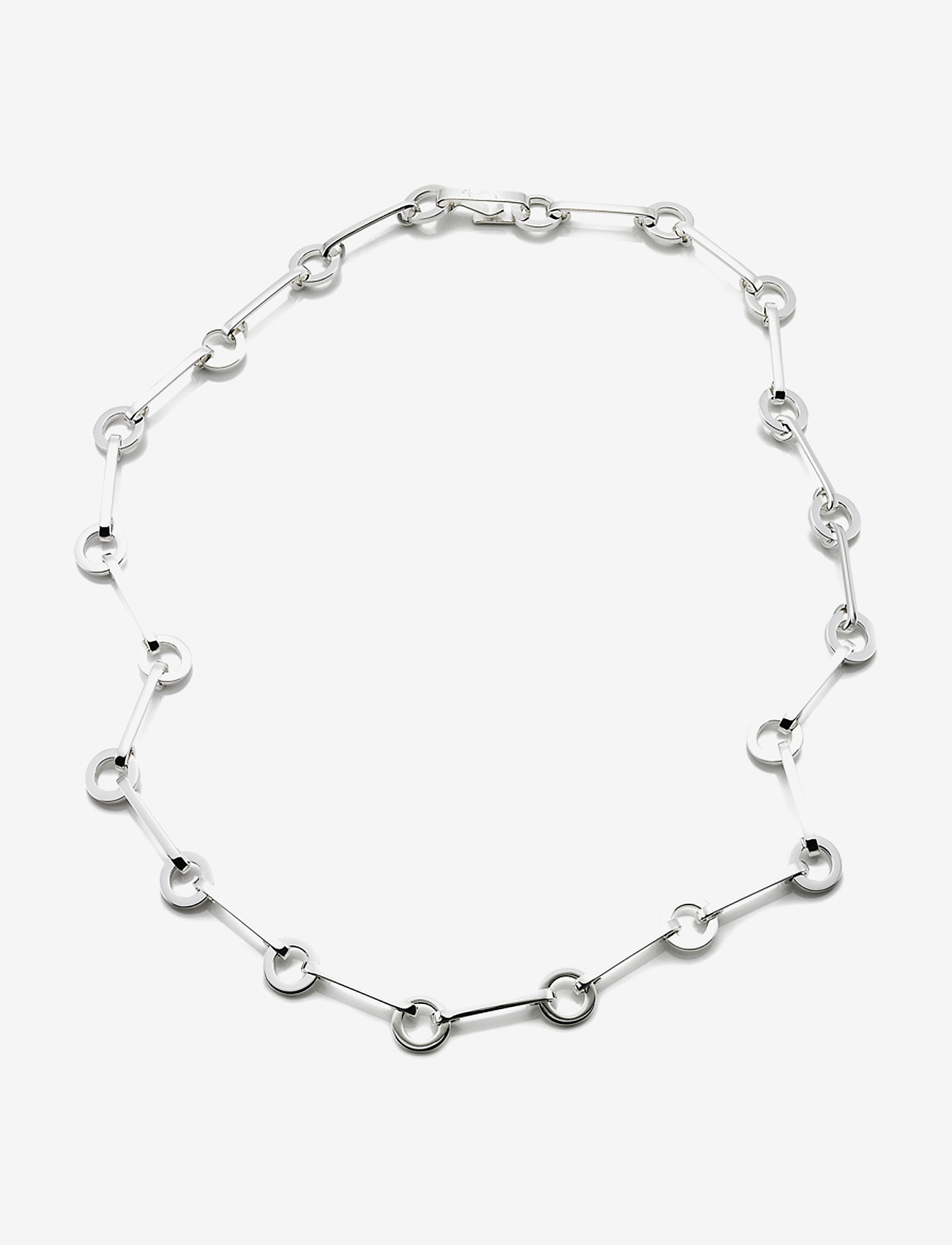 Efva Attling - Ring Chain Necklace - silver - 0
