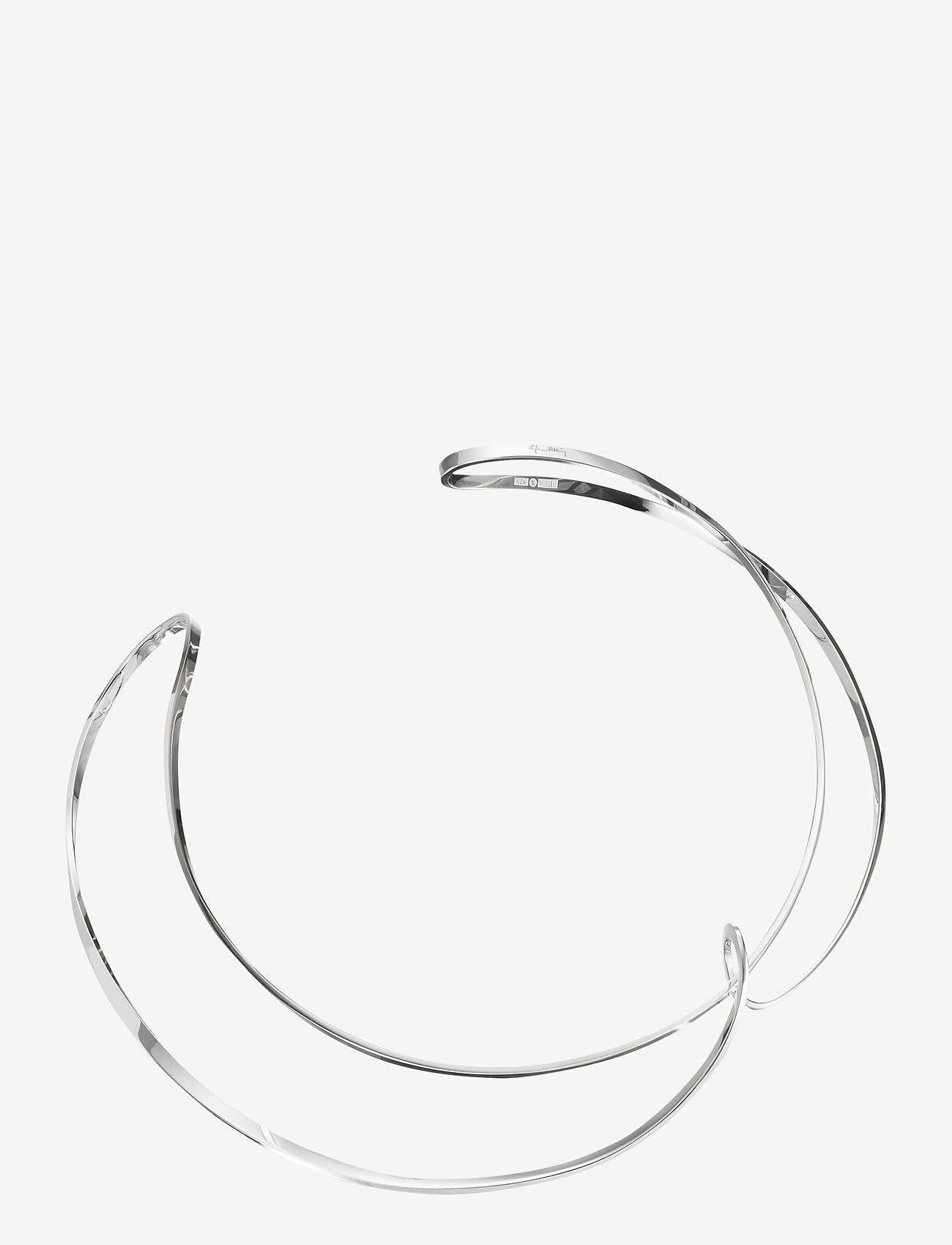 Efva Attling - Twisting choker - silver - 0