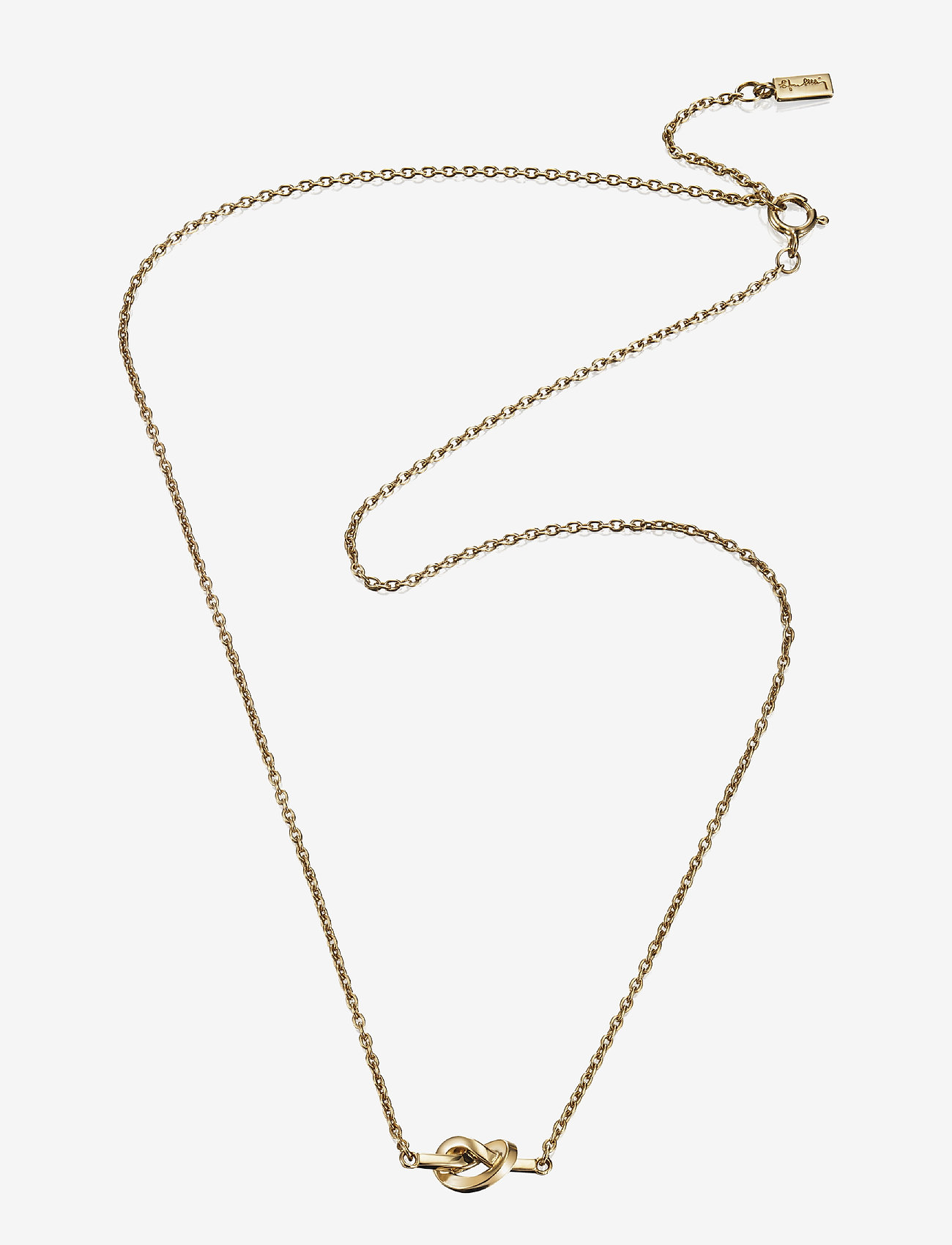 Efva Attling - Love Knot Necklace - gold - 0