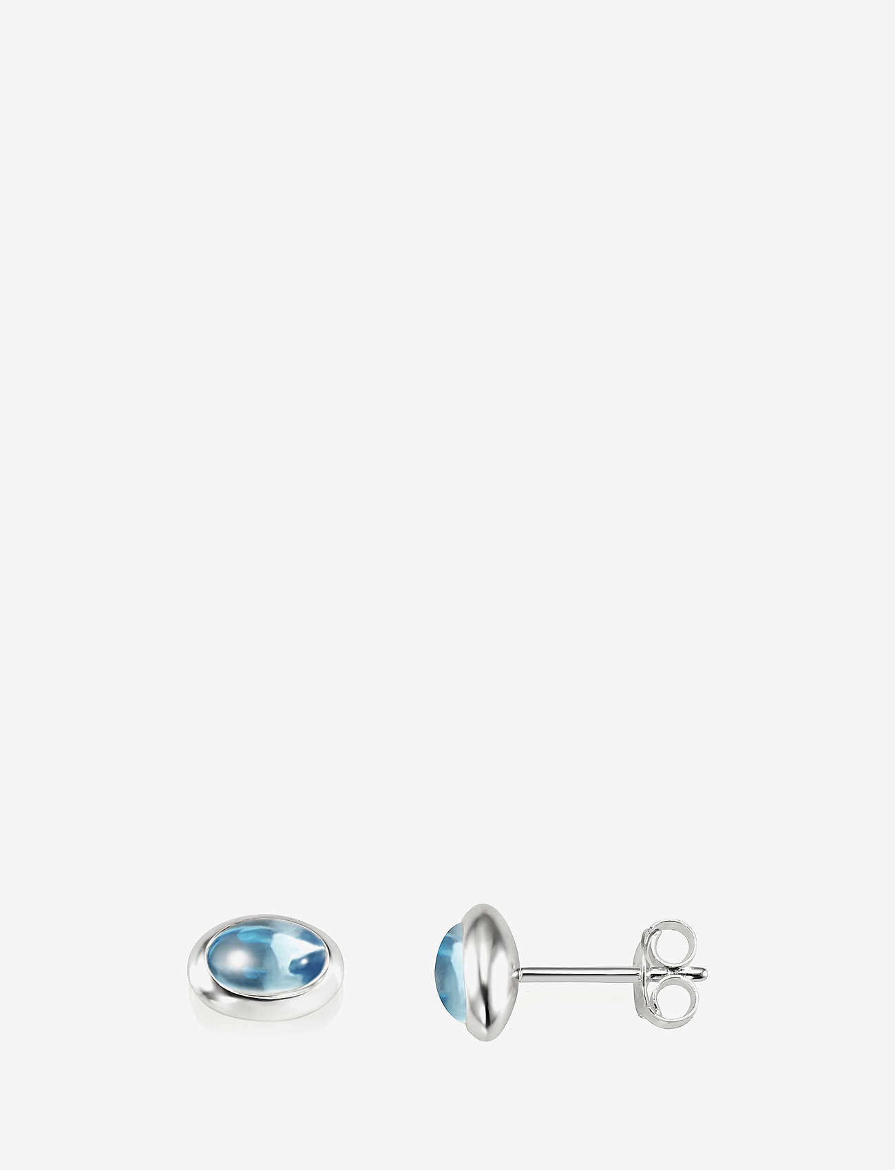 Efva Attling - Love Bead Ear Silver - Topaz - silver - 1