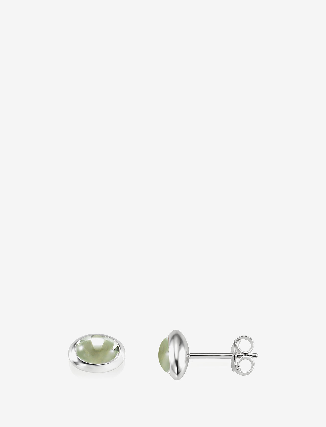 Efva Attling - Love Bead Ear Silver - Green Quartz - silver - 1