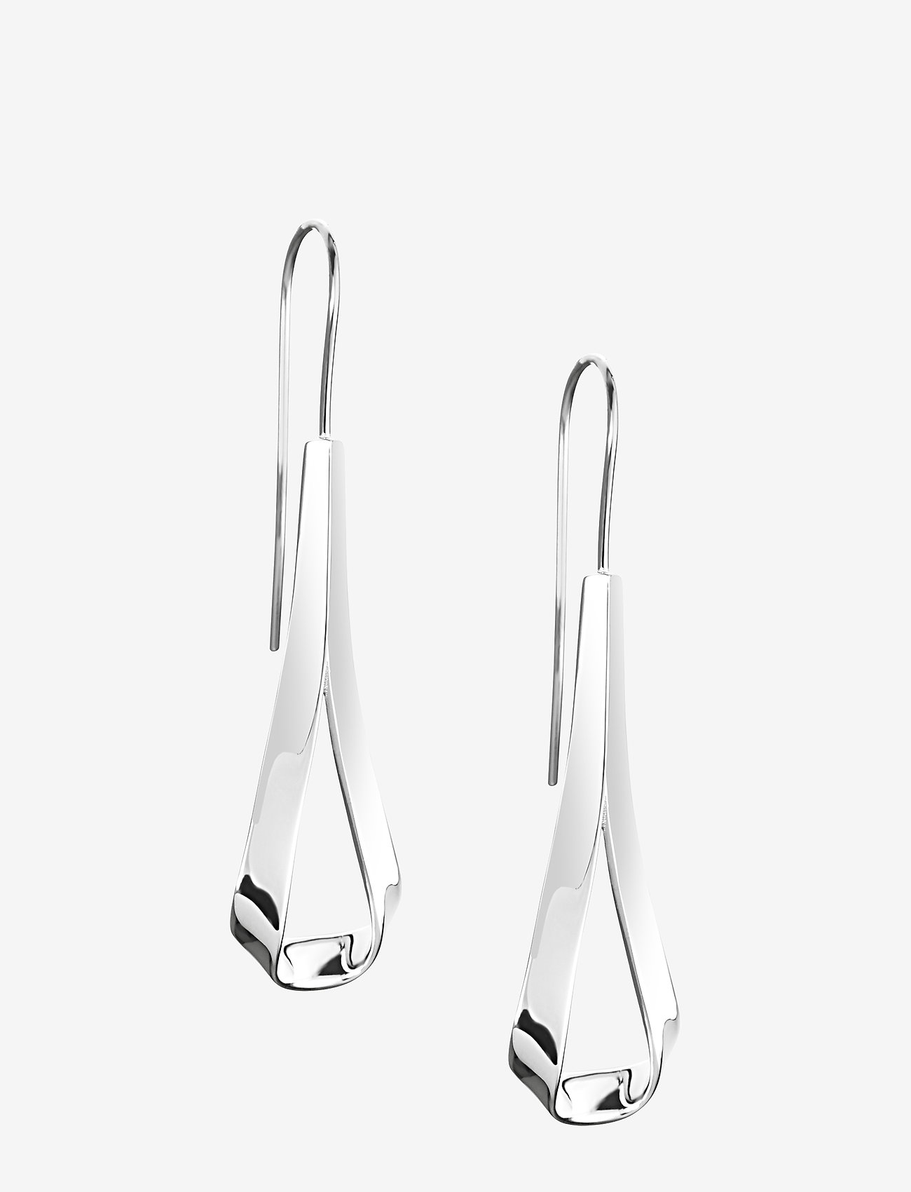 Efva Attling - Folded Earrings - silver - 0