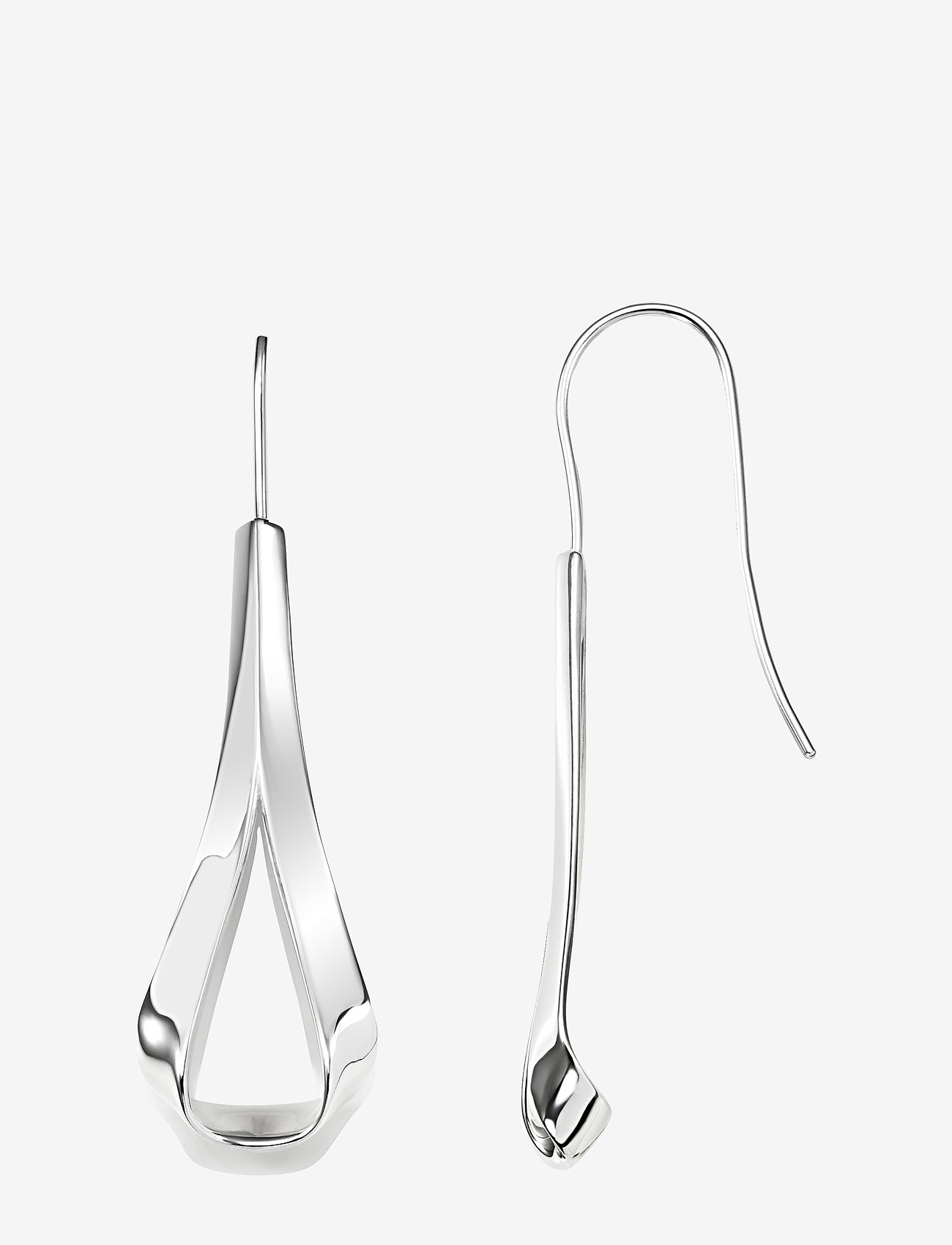 Efva Attling - Folded Earrings - silver - 1