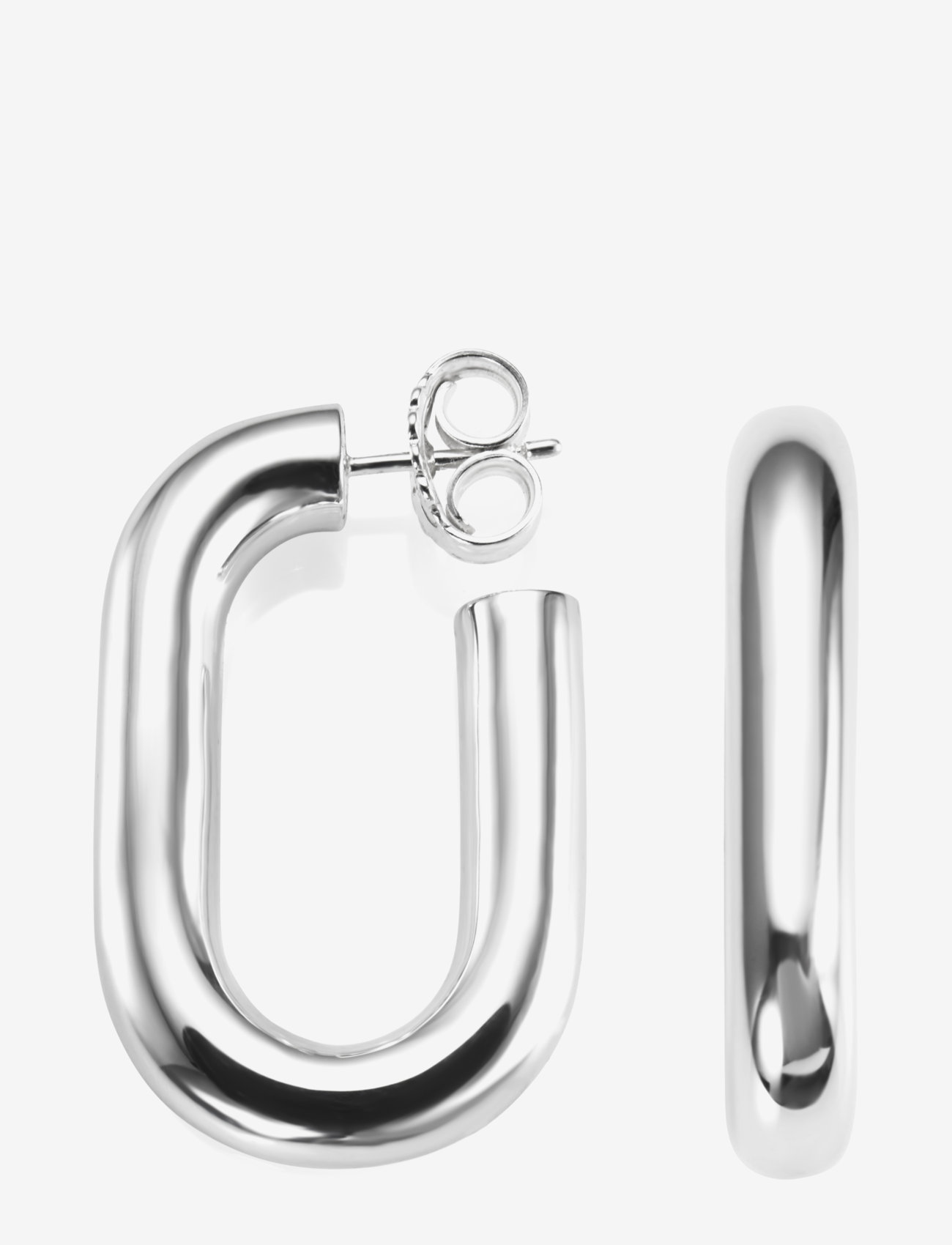 Efva Attling - Chunky Hoops - silver - 1