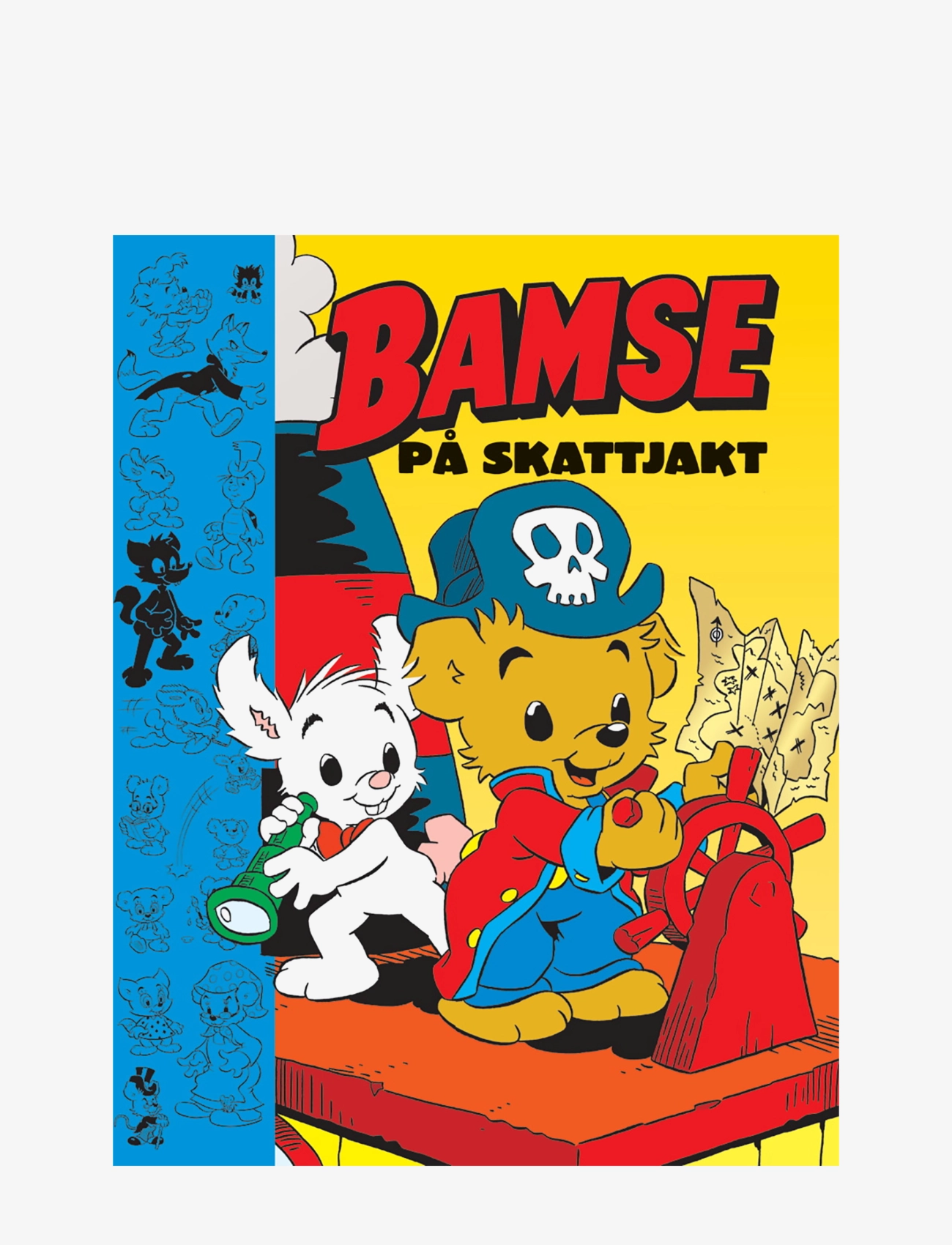 Kärnan BAMSE PÅ SKATTJAKT - Sagoböcker - MULTI / multi