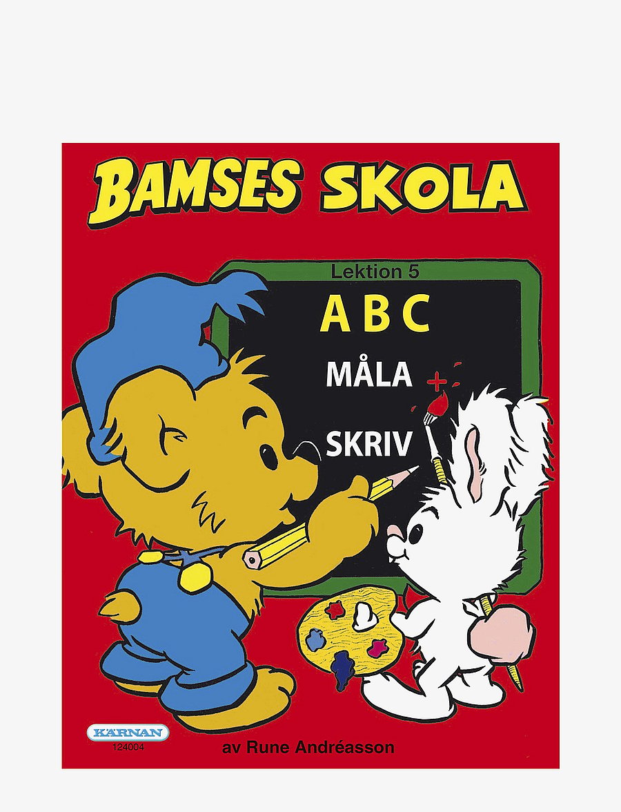 Kärnan - BAMSES SKOLA ABC - lita- og föndurbækur - red - 0