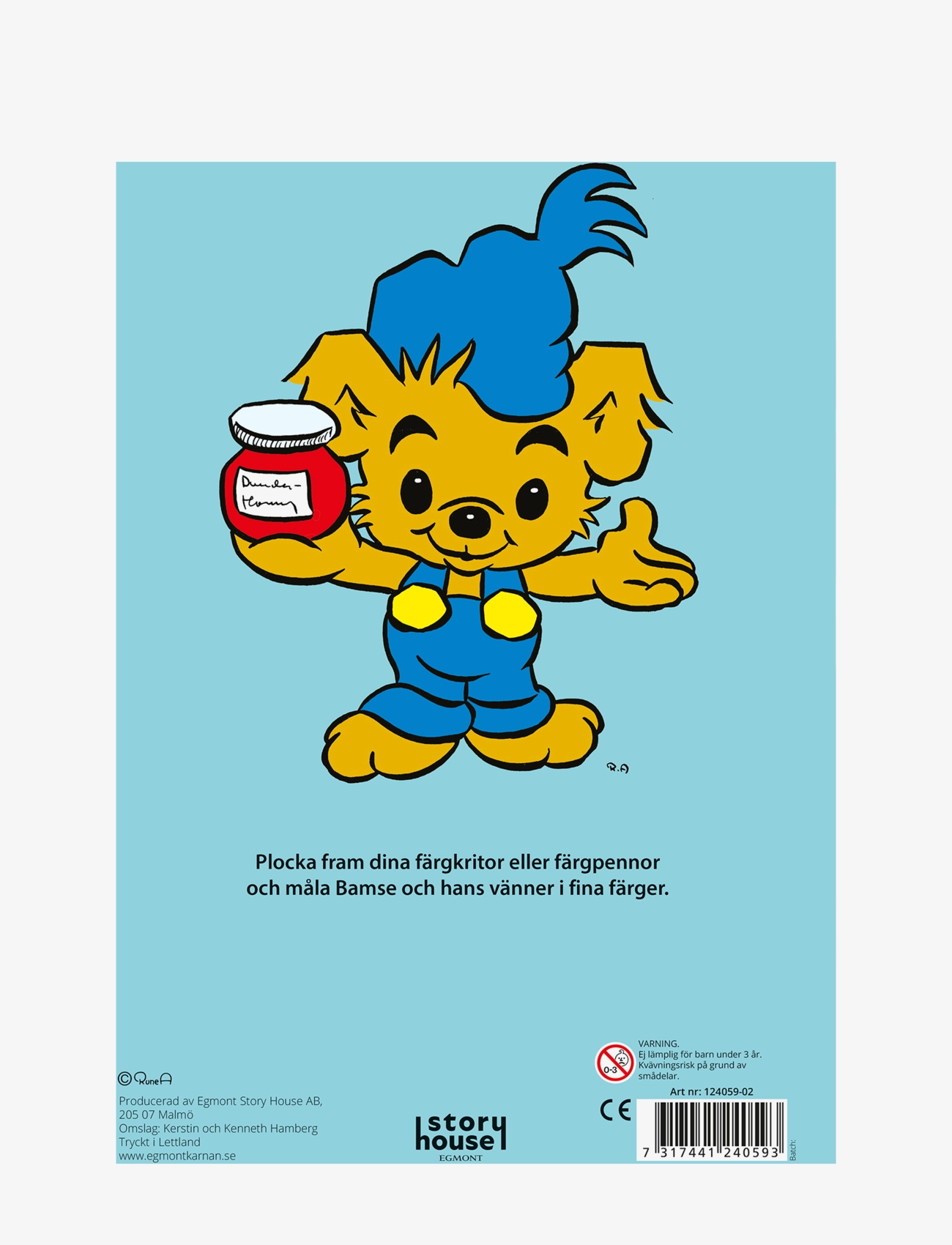 Kärnan - MIN FÖRSTA MÅLARBOK BAMSE - målar- & pysselböcker - multi coloured - 2
