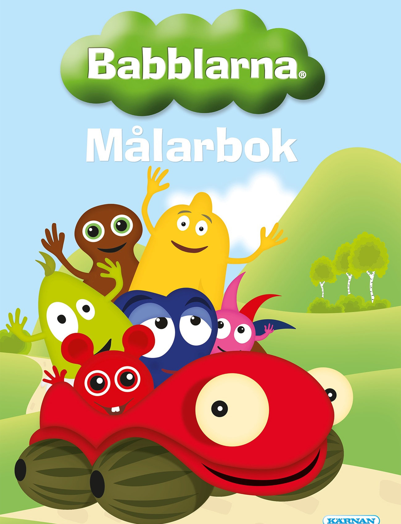 Kärnan - MÅLARBOK BABBLARNA - målar- & pysselböcker - multi - 0