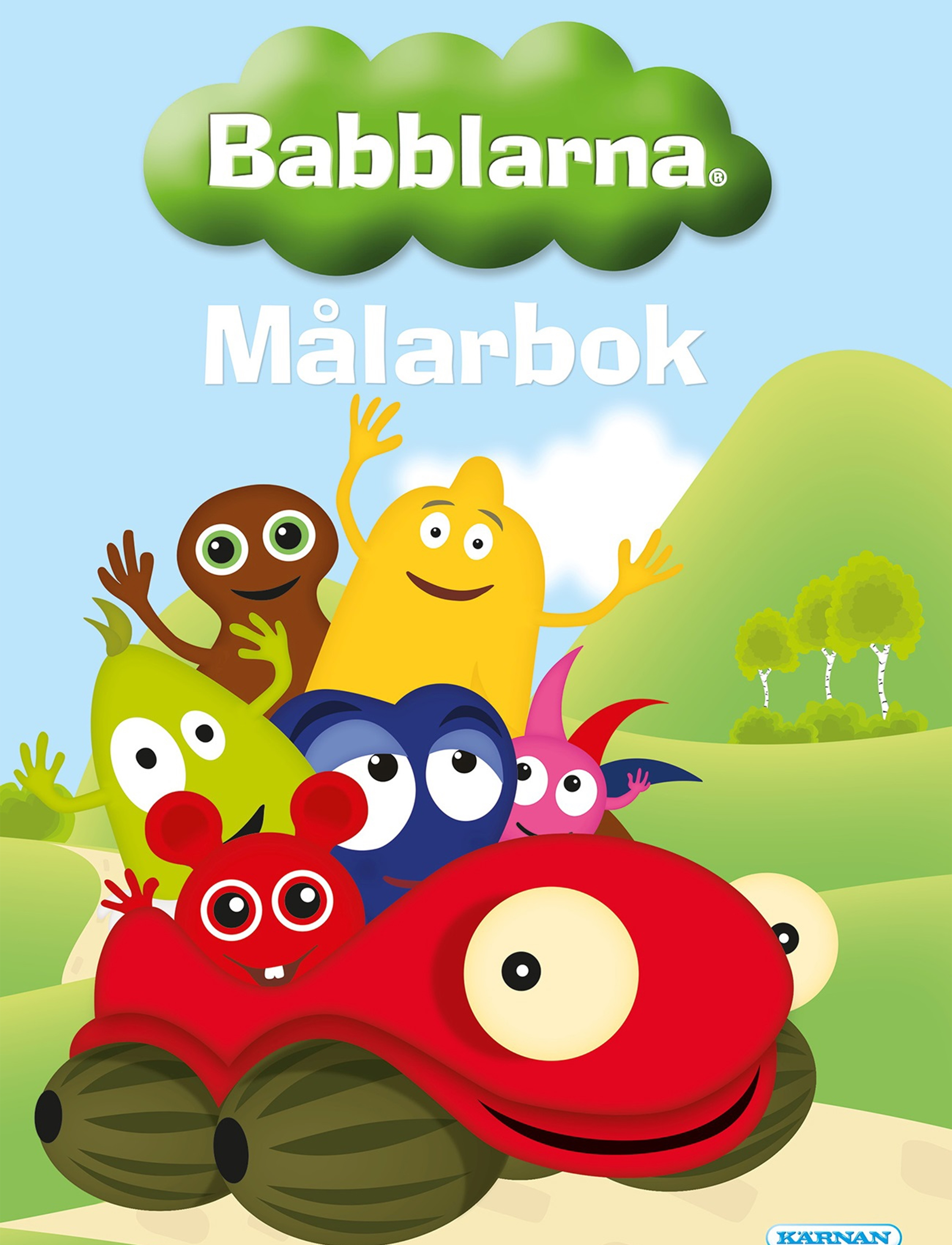 MÅLARBOK BABBLARNA - MULTI