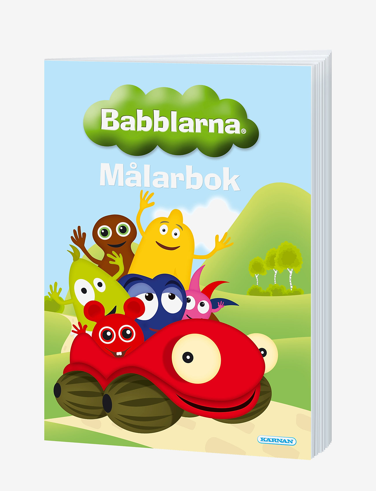 Kärnan - MÅLARBOK BABBLARNA - målar- & pysselböcker - multi - 1