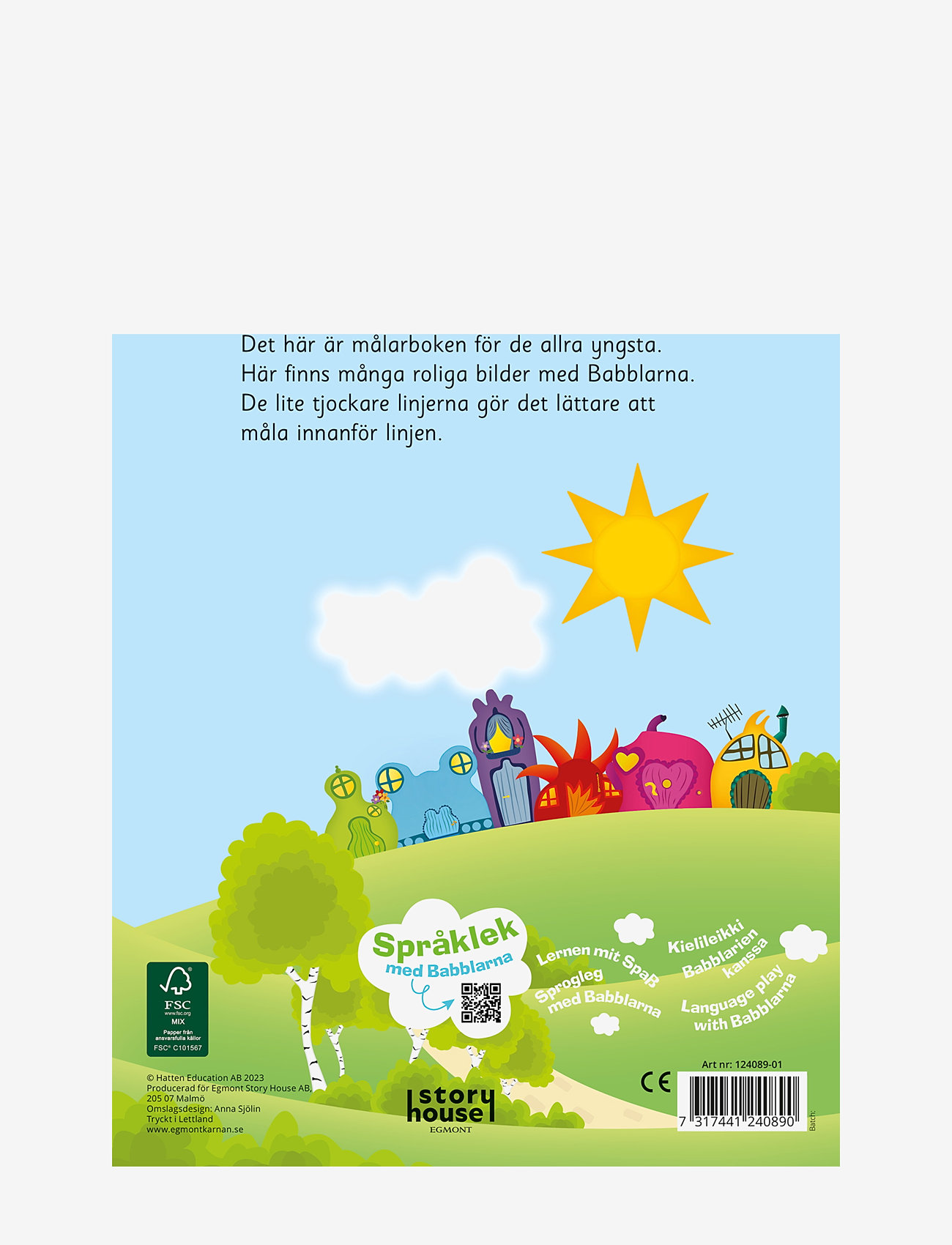 Kärnan - MÅLARBOK BABBLARNA - målar- & pysselböcker - multi - 2