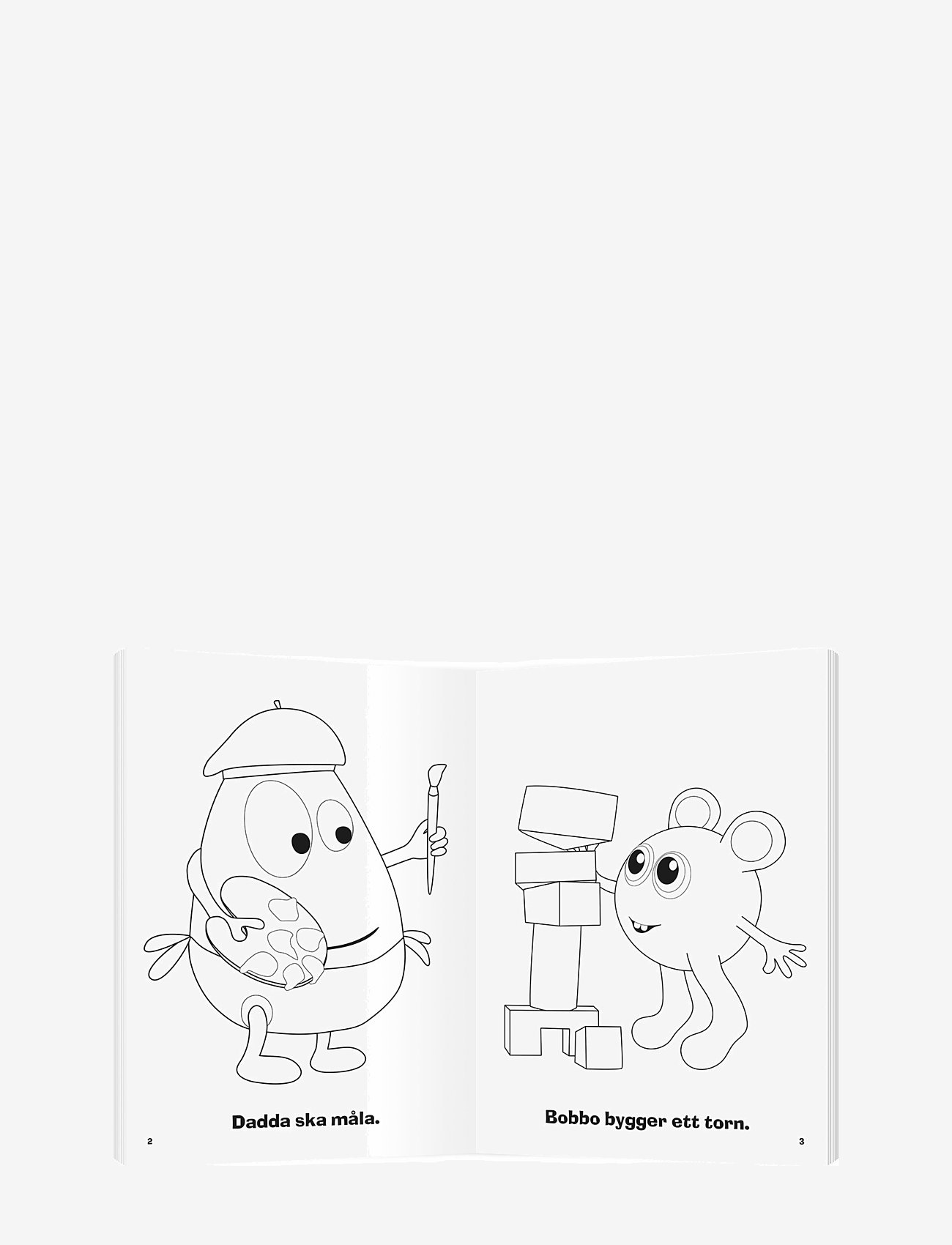 Kärnan - MÅLARBOK BABBLARNA - målar- & pysselböcker - multi - 3