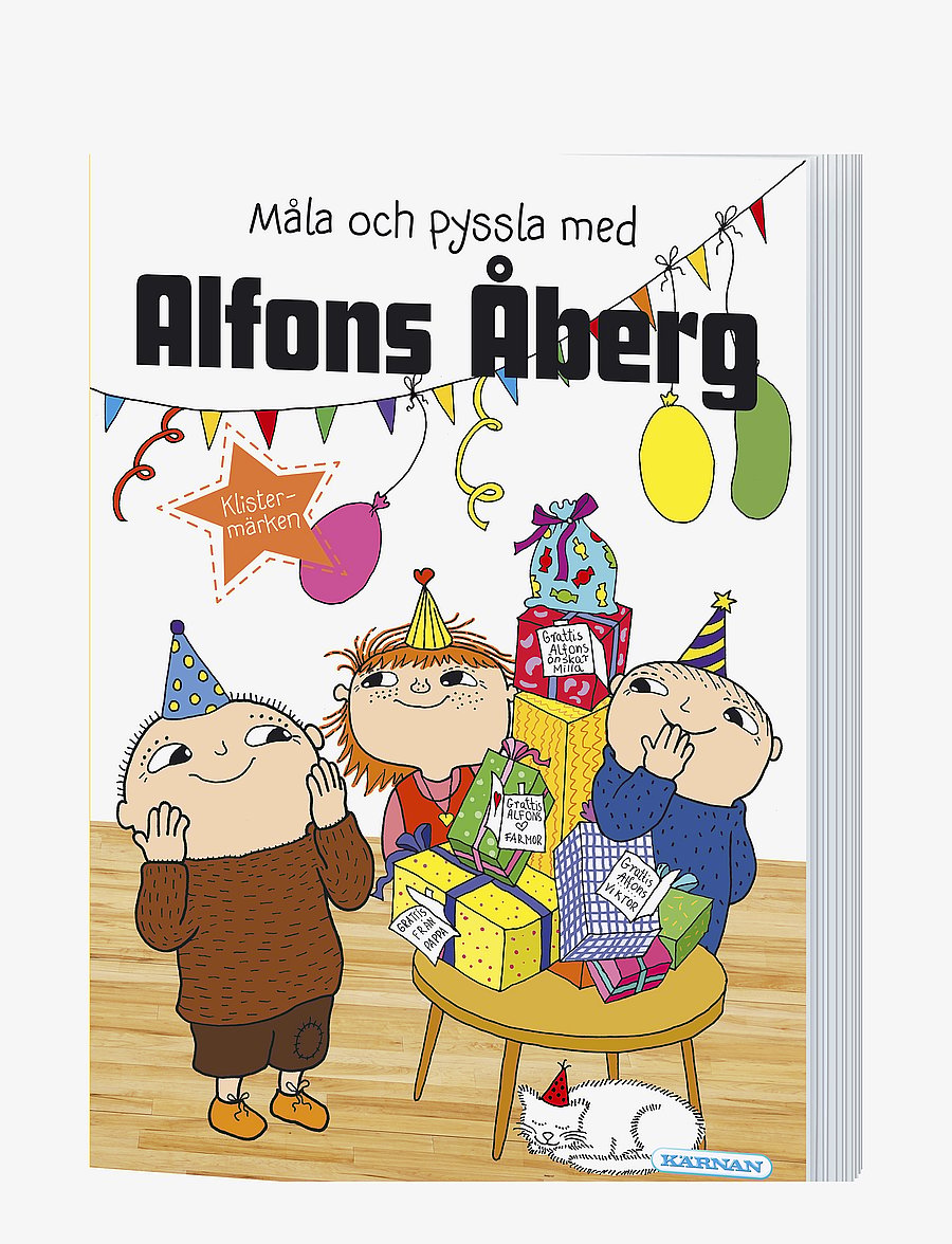 Kärnan - MÅLARBOK ALFONS ÅBERG - målar- & pysselböcker - white - 1