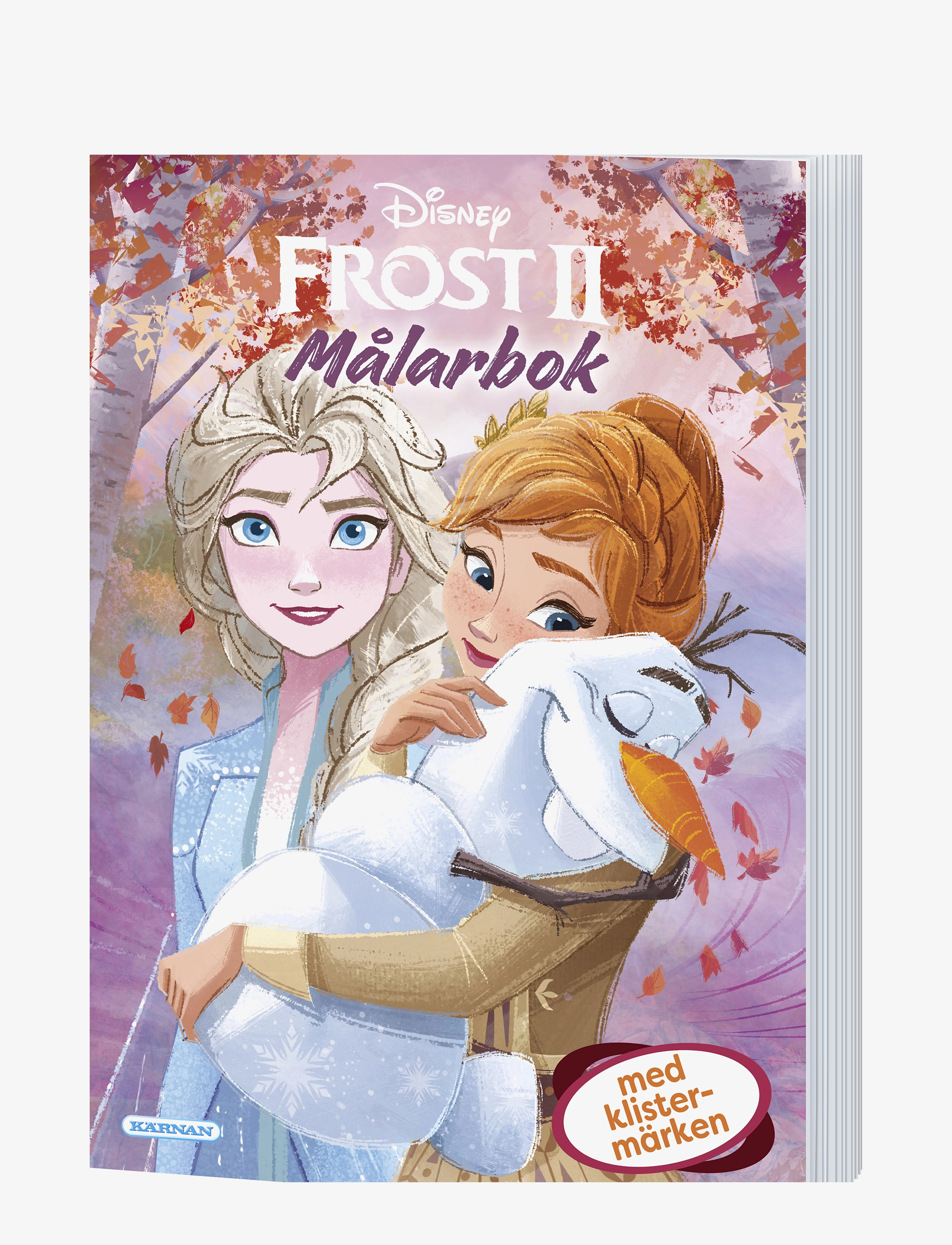 Kärnan - MÅLARBOK DISNEY FROST - rita - pink - 1