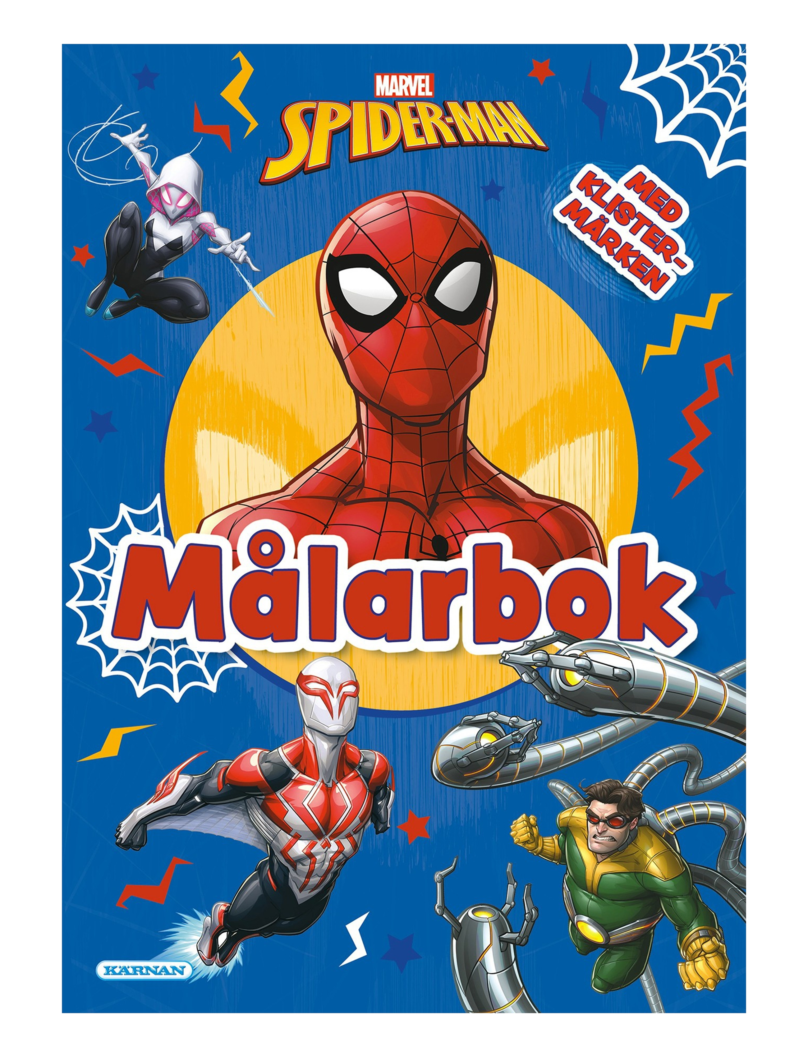 Kärnan MÅLARBOK MARVEL SPIDER-MAN - 4 for 3 - MULTI / multi