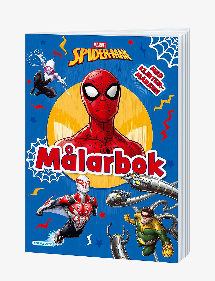 Kärnan - MÅLARBOK MARVEL SPIDER-MAN - målar- & pysselböcker - multi - 1