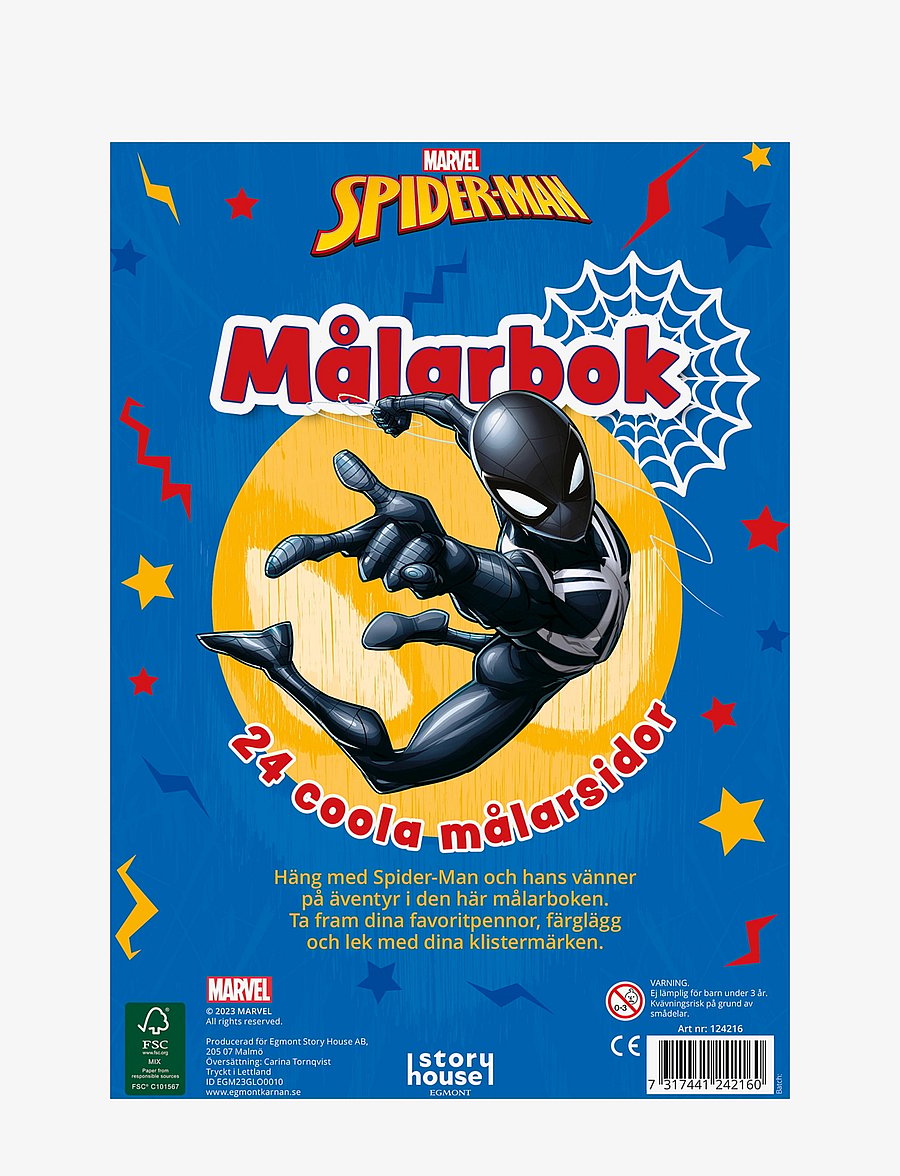 Kärnan - MÅLARBOK MARVEL SPIDER-MAN - målar- & pysselböcker - multi - 2