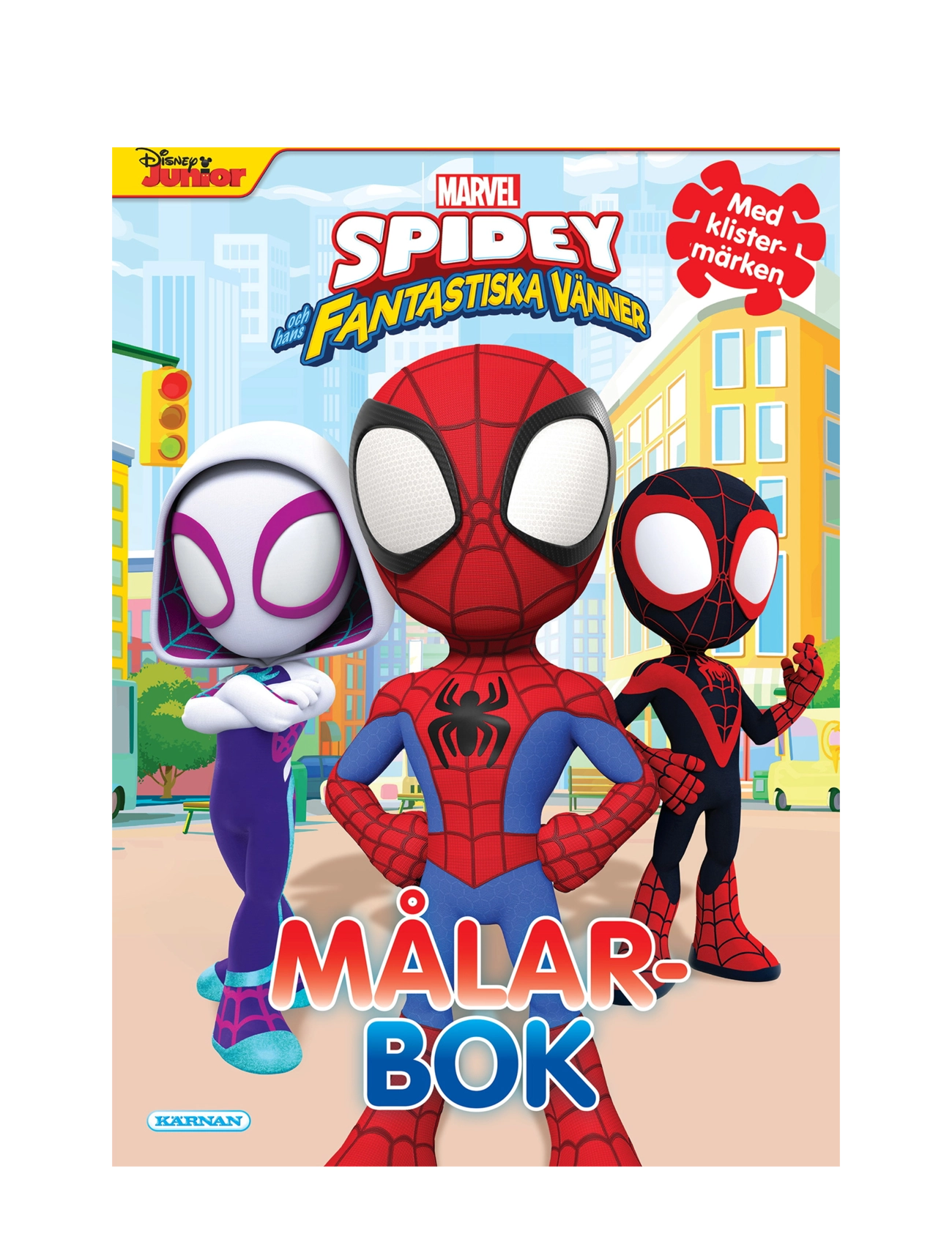 Kärnan MÅLARBOK SPIDEY OCH HANS FANTASTISKA VÄNNER - App deal - MULTI / multi