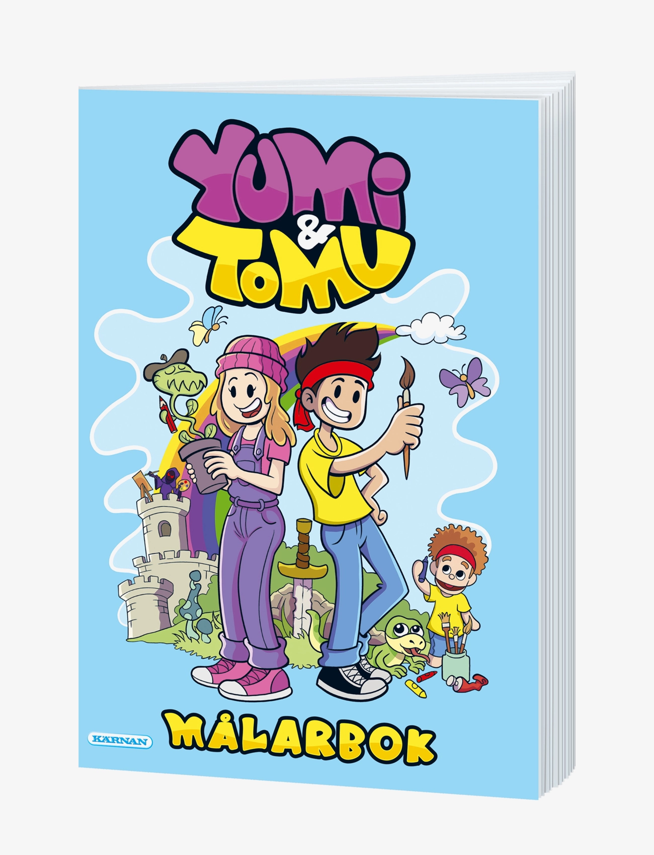 Kärnan MÅLARBOK YUMI & TOMU - Leksaker 0–2 år - MULTI / multi