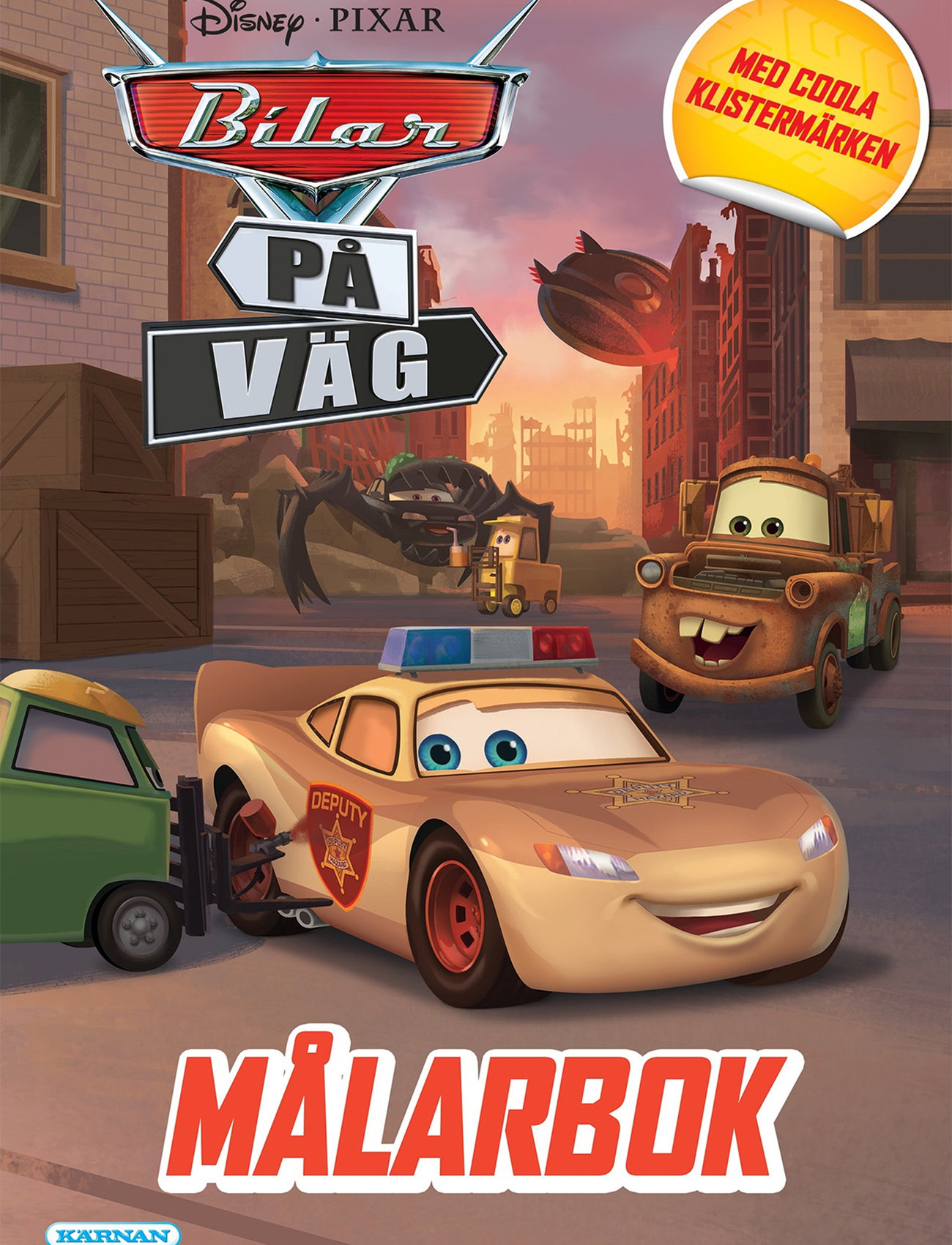 Kärnan - MÅLARBOK DISNEY BILAR - målar- & pysselböcker - multi - 0