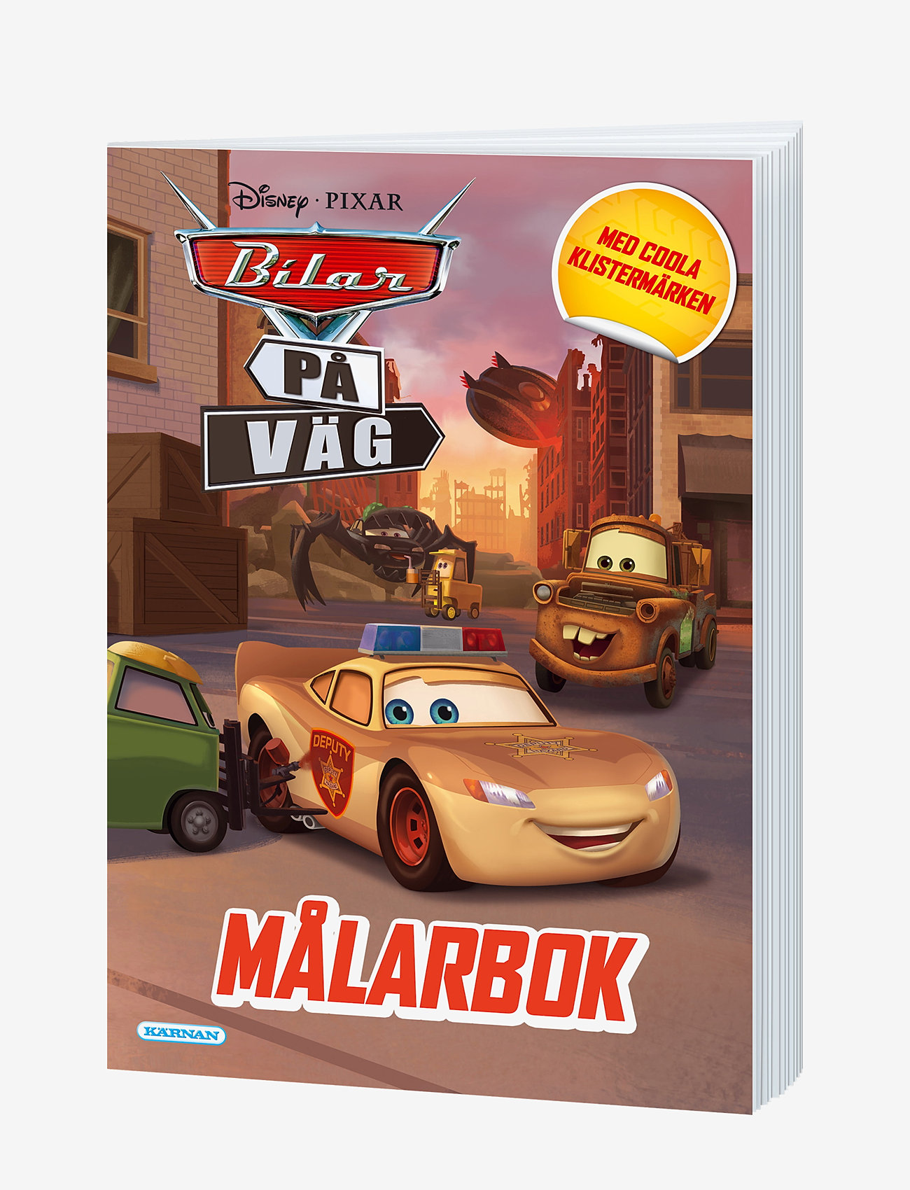 Kärnan - MÅLARBOK DISNEY BILAR - målar- & pysselböcker - multi - 1