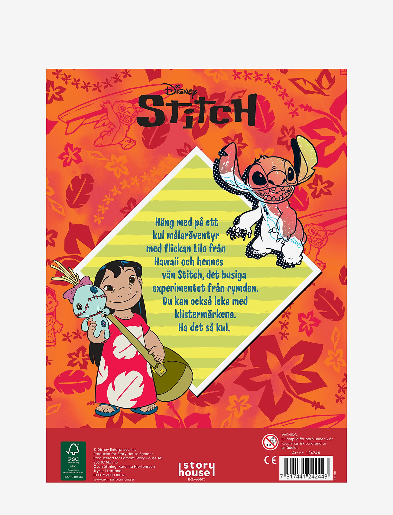 Kärnan - MÅLARBOK DISNEY STITCH - målar- & pysselböcker - multi - 2