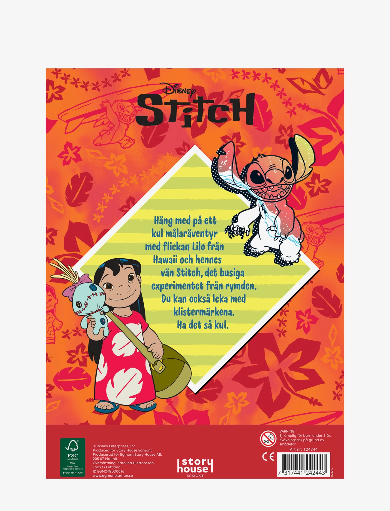 Kärnan - MÅLARBOK DISNEY STITCH - målar- & pysselböcker - multi - 2
