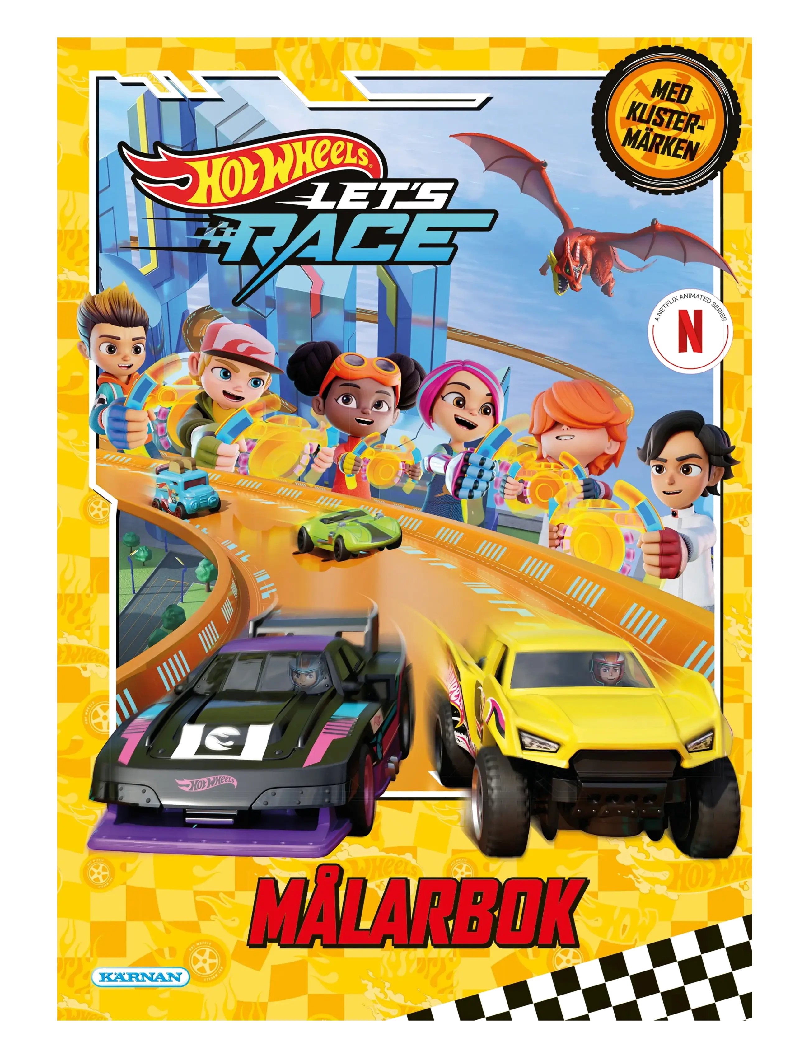 Kärnan MÅLARBOK HOT WHEELS - Målar- & pysselböcker - MULTI / multi