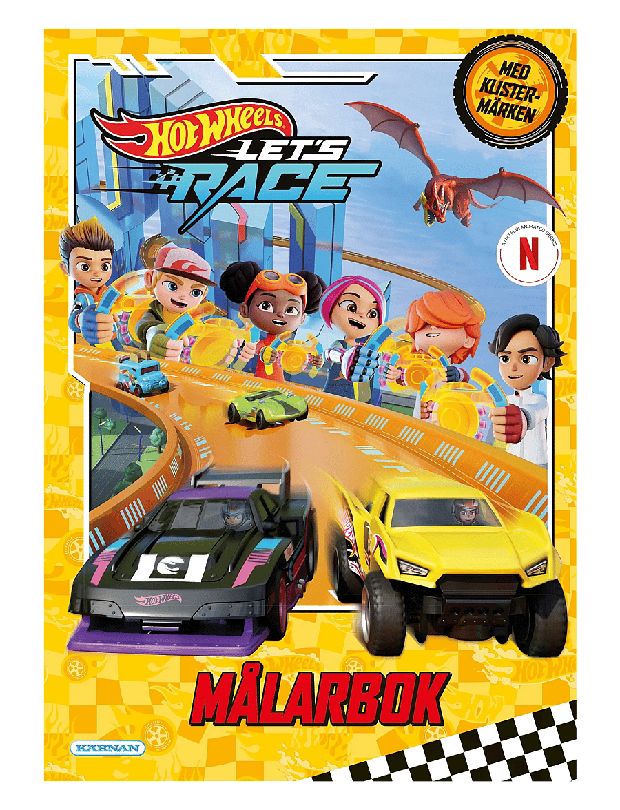 Kärnan - MÅLARBOK HOT WHEELS - målar- & pysselböcker - multi - 0