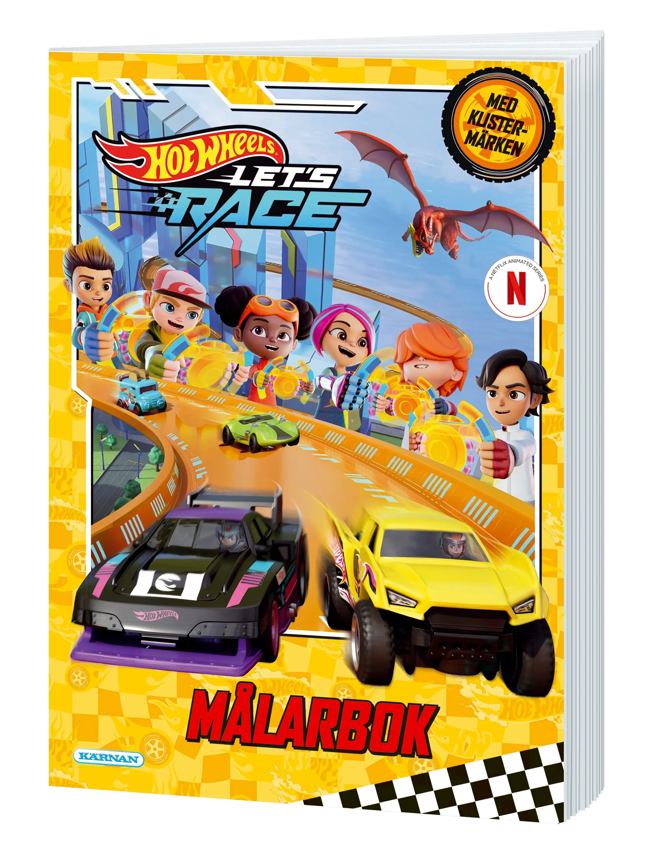 Kärnan - MÅLARBOK HOT WHEELS - målar- & pysselböcker - multi - 1