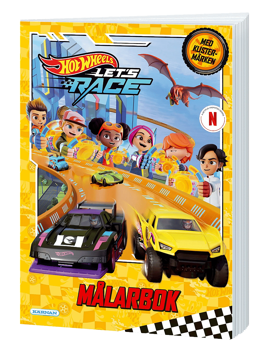 Kärnan - MÅLARBOK HOT WHEELS - målar- & pysselböcker - multi - 1