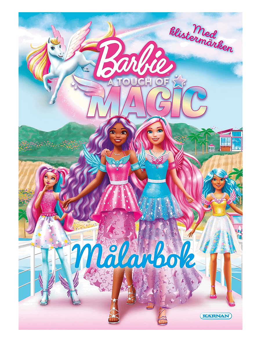 Kärnan - MÅLARBOK BARBIE - målar- & pysselböcker - multi - 0