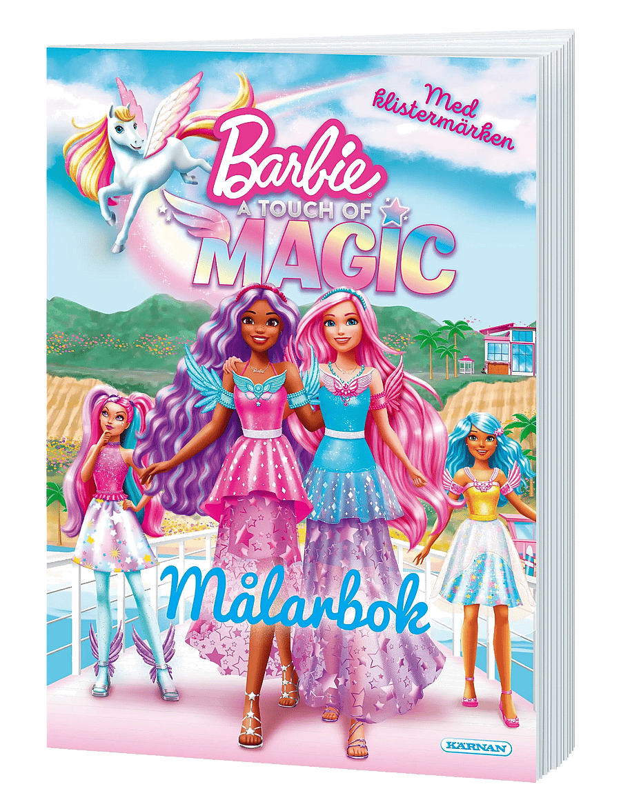 Kärnan - MÅLARBOK BARBIE - målar- & pysselböcker - multi - 1