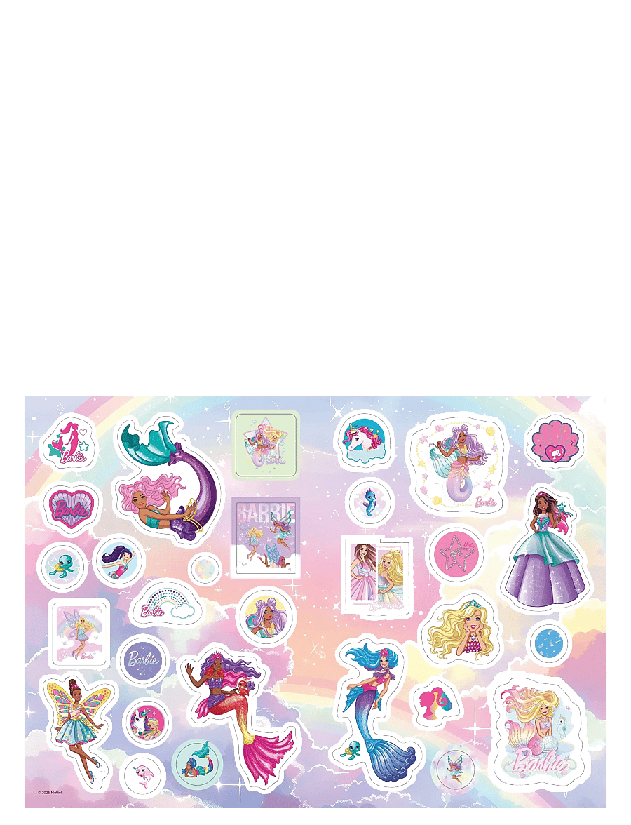 Kärnan - MÅLARBOK BARBIE - målar- & pysselböcker - multi - 3