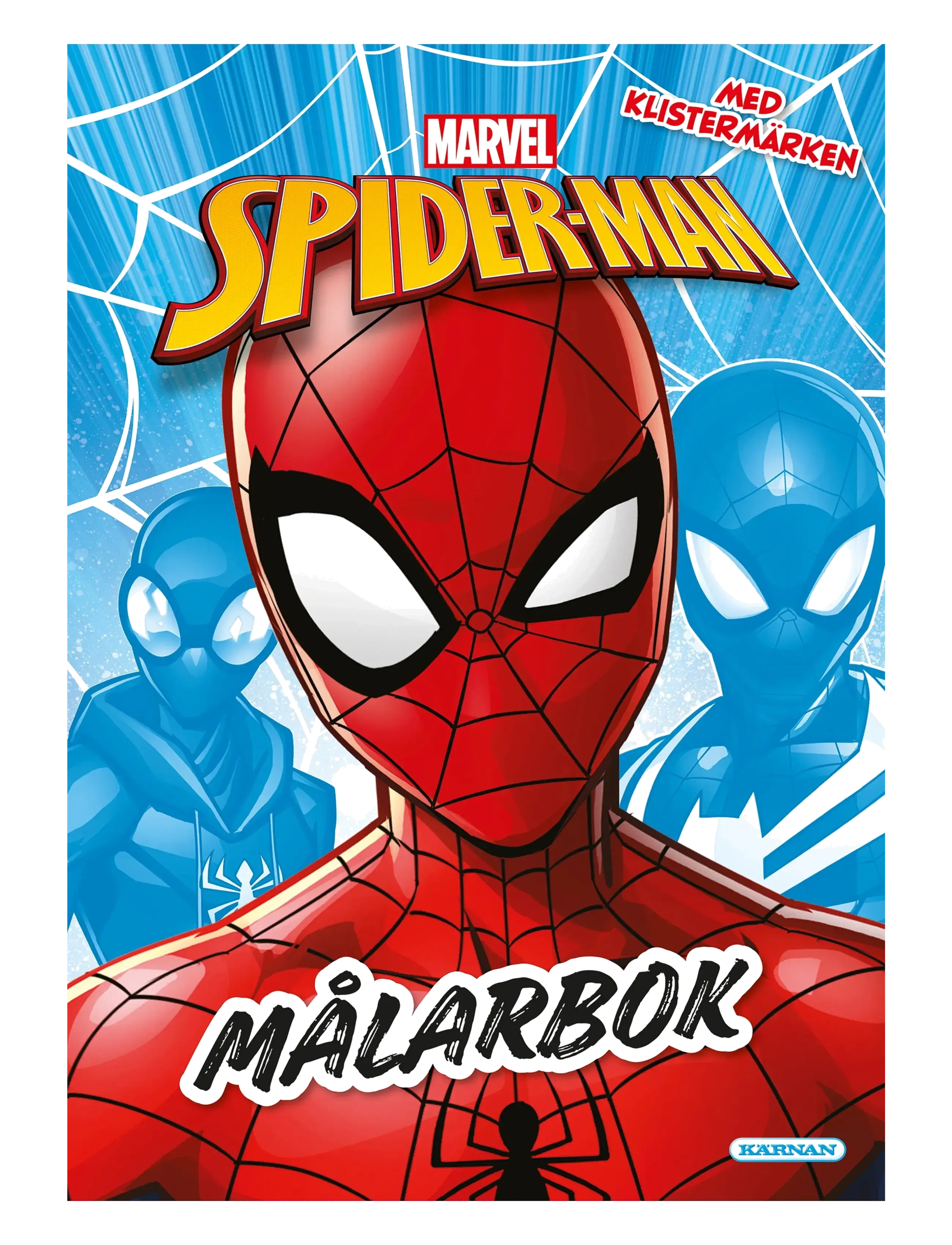 Kärnan MÅLARBOK SPIDER-MAN - Målar- & pysselböcker - BLUE / red