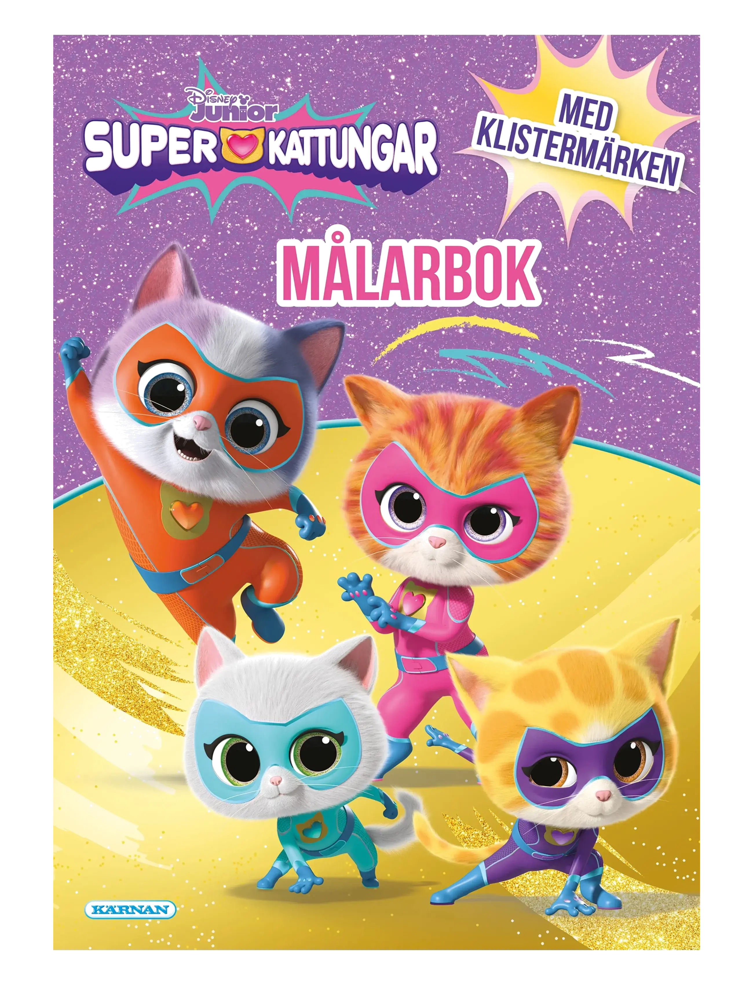 Kärnan MÅLARBOK SUPERKITTIES - Rita - MULTI / multi