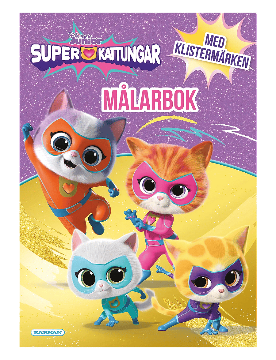 Kärnan - MÅLARBOK SUPERKITTIES - målar- & pysselböcker - multi - 0