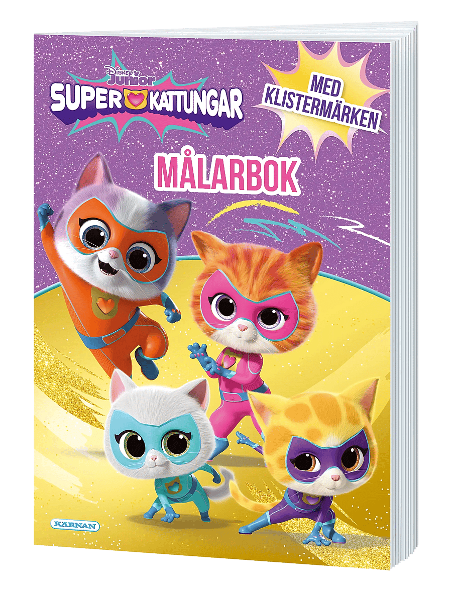 Kärnan - MÅLARBOK SUPERKITTIES - målar- & pysselböcker - multi - 1