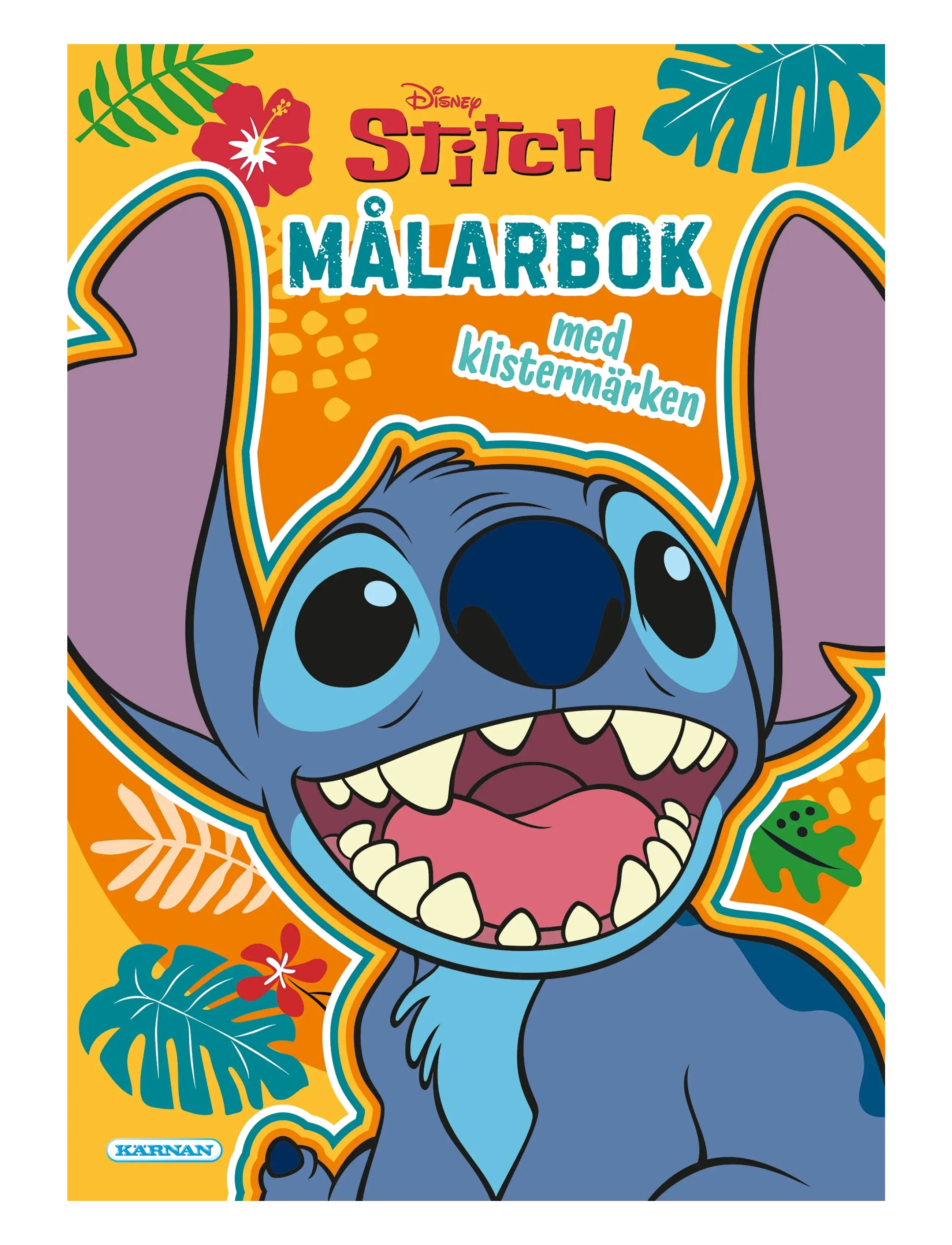 Kärnan MÅLARBOK STITCH - Rita - MULTI / blue