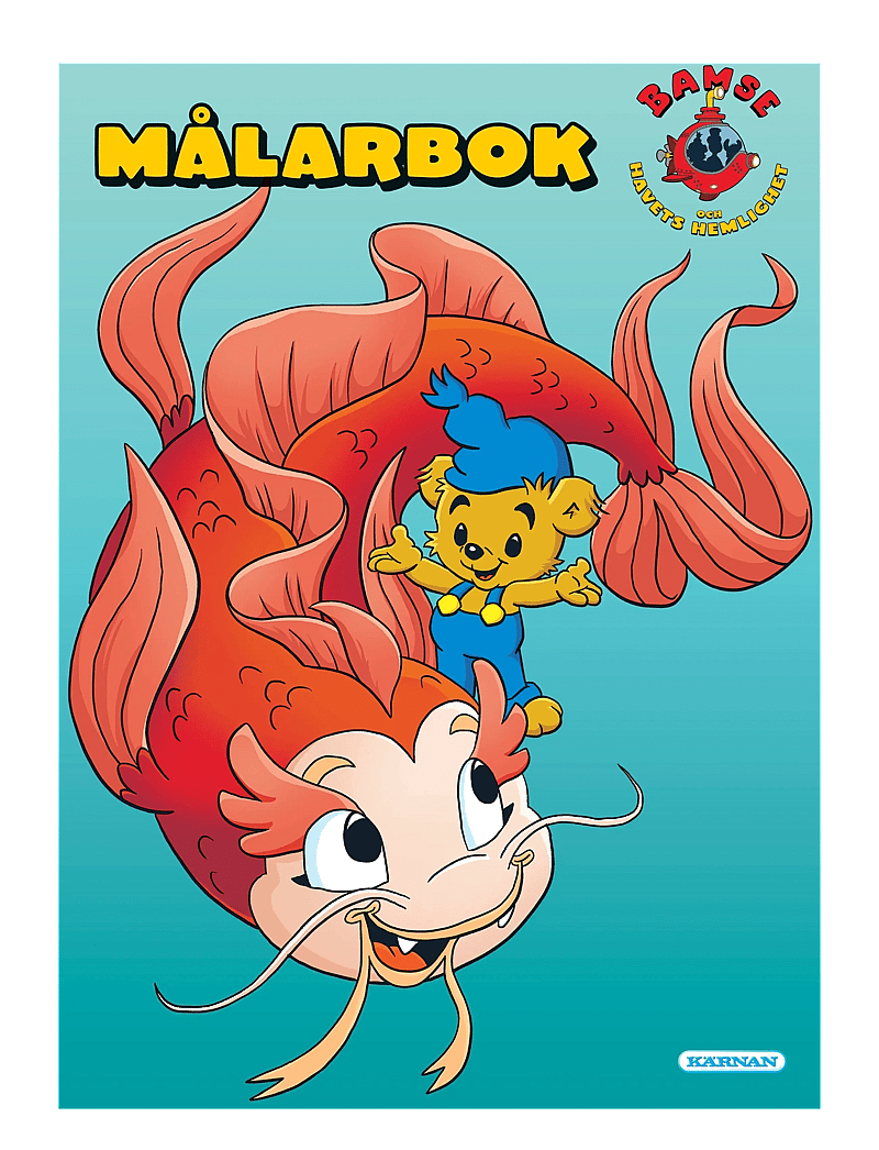 Kärnan - MÅLARBOK BAMSE OCH HAVETS HEMLIGHET - blue - 0