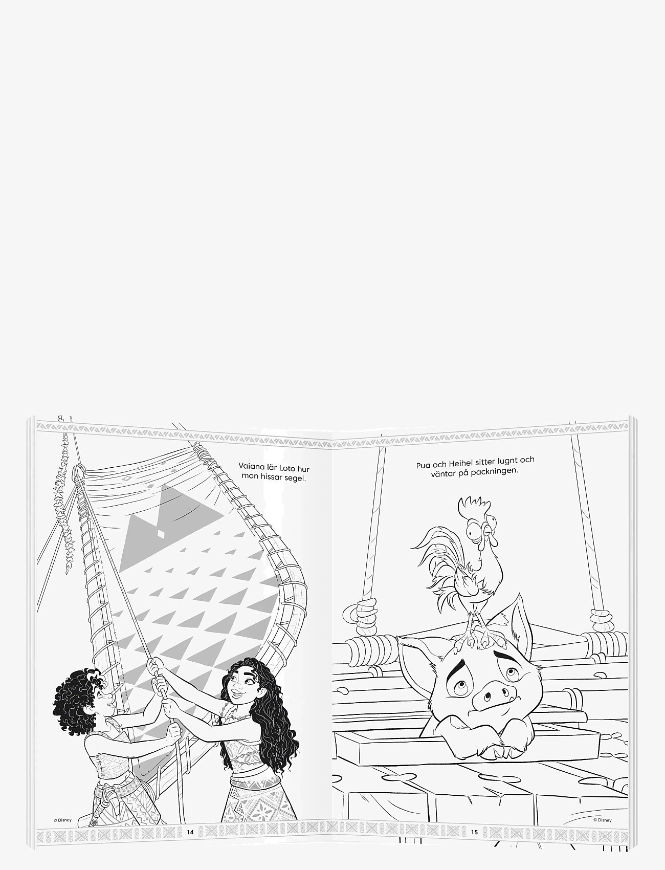 Kärnan - MÅLARBOK VAIANA 2 - coloring & craft books - multi - 2