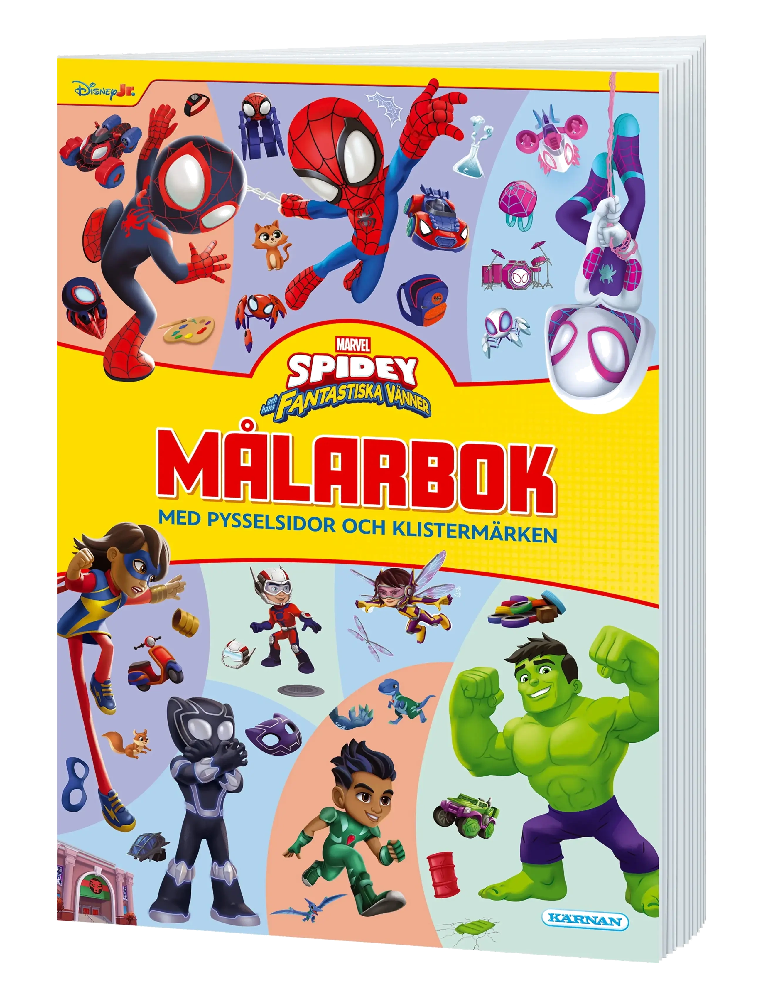 Kärnan - MÅLARBOK SPIDEY OCH HANS FANTASTISKA VÄNNER - lita- og föndurbækur - multi - 1