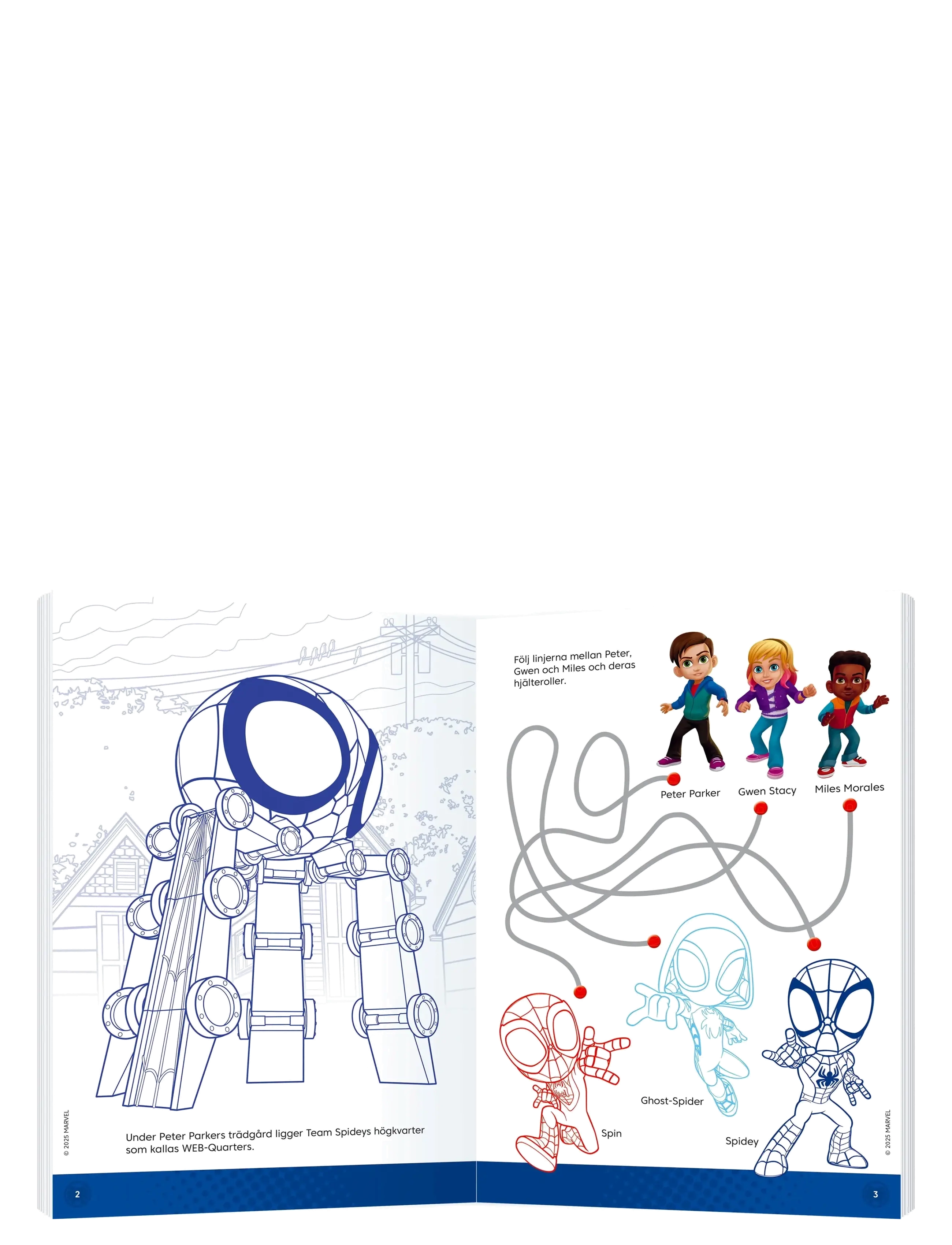 Kärnan - MÅLARBOK SPIDEY OCH HANS FANTASTISKA VÄNNER - lita- og föndurbækur - multi - 2