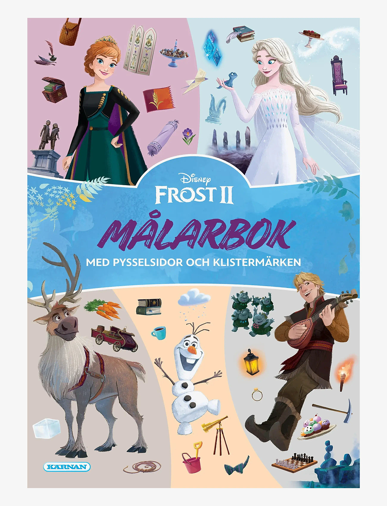 Kärnan - MÅLARBOK FROST - målar- & pysselböcker - multi - 0