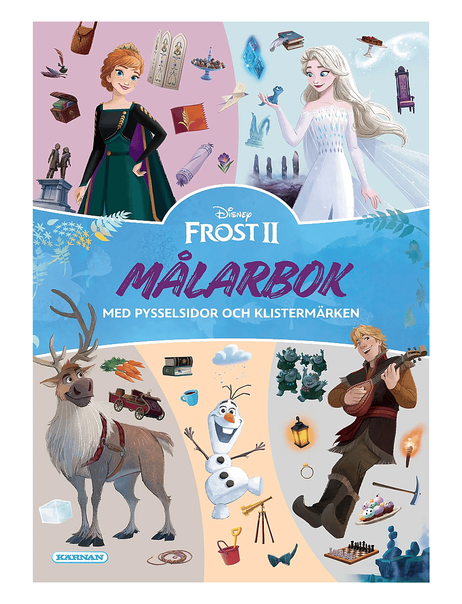 Kärnan - MÅLARBOK FROST - målar- & pysselböcker - multi - 0