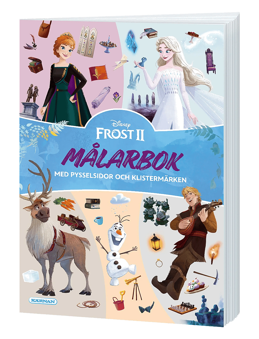 Kärnan - MÅLARBOK FROST - målar- & pysselböcker - multi - 1