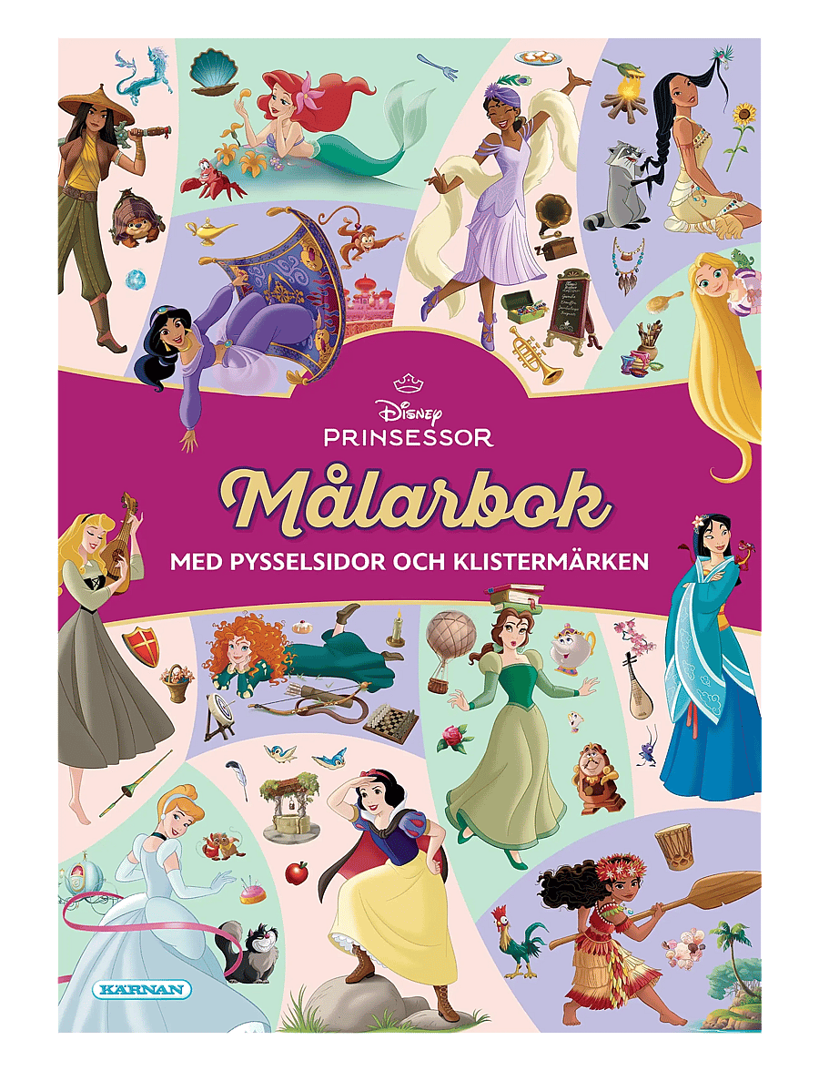 Kärnan - MÅLARBOK PRINSESSOR - målar- & pysselböcker - multi - 0
